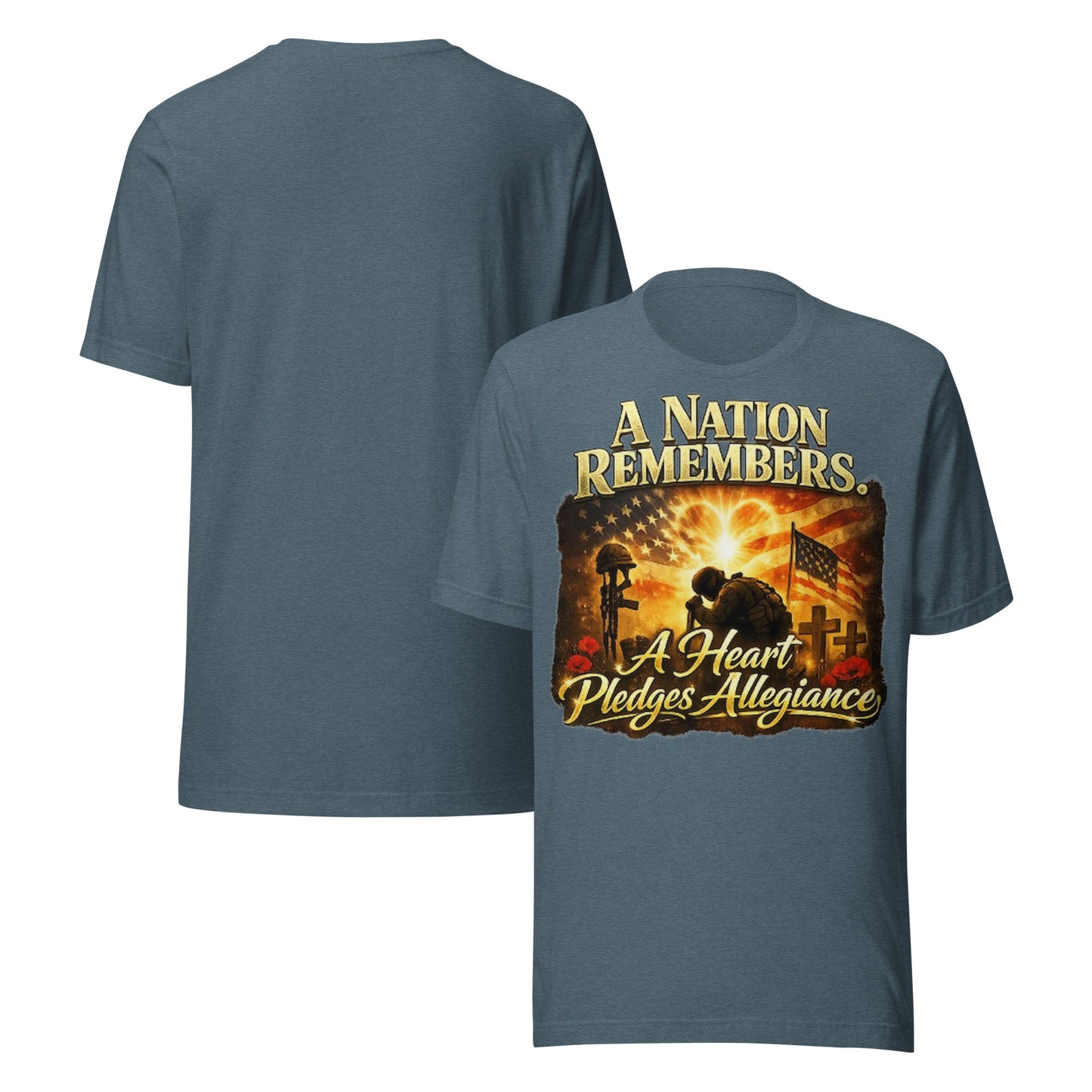 Faith to Freedom Christian Military T-Shirt | Faith-Based Apparel