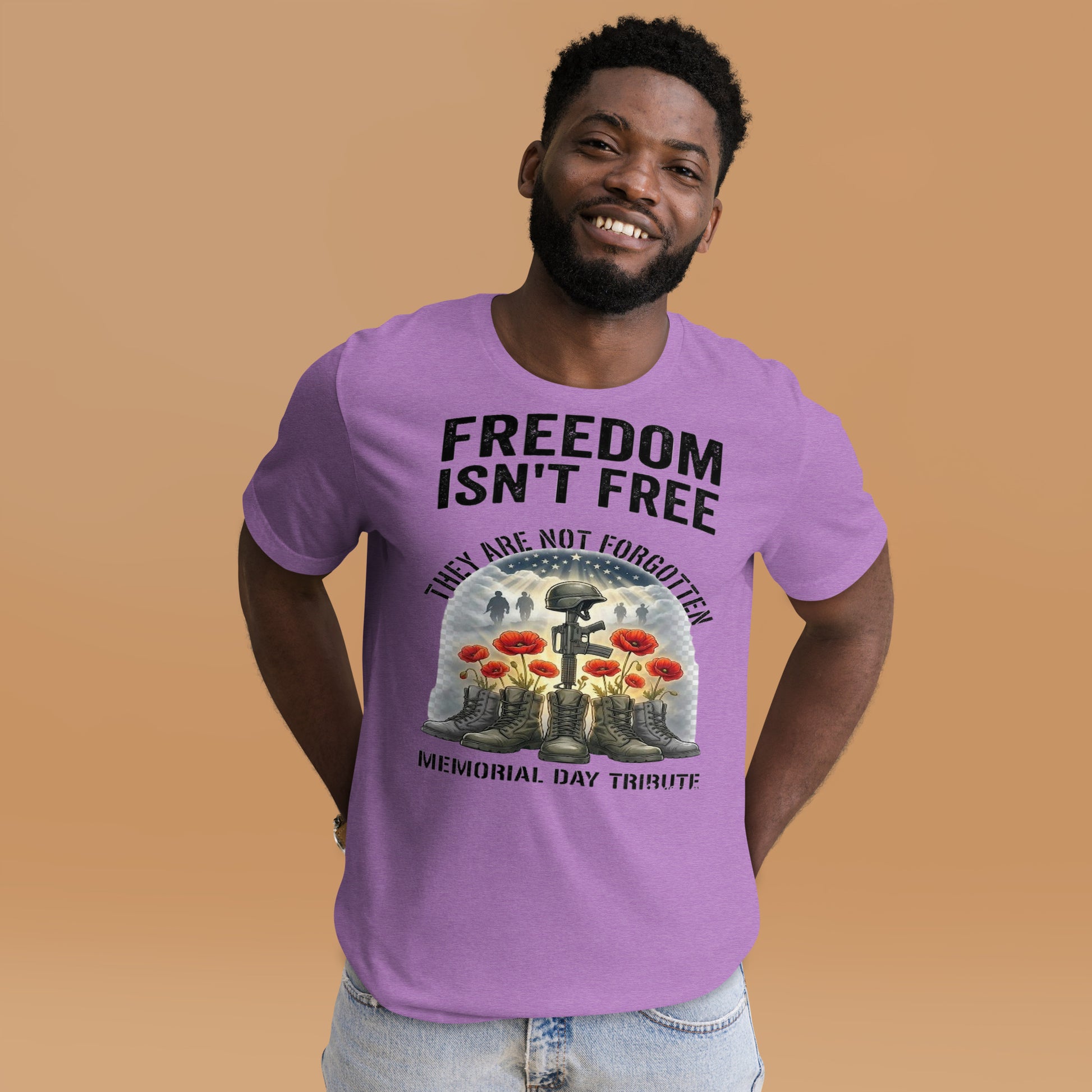 Faith to Freedom Christian Military T-Shirt | Faith-Based Apparel