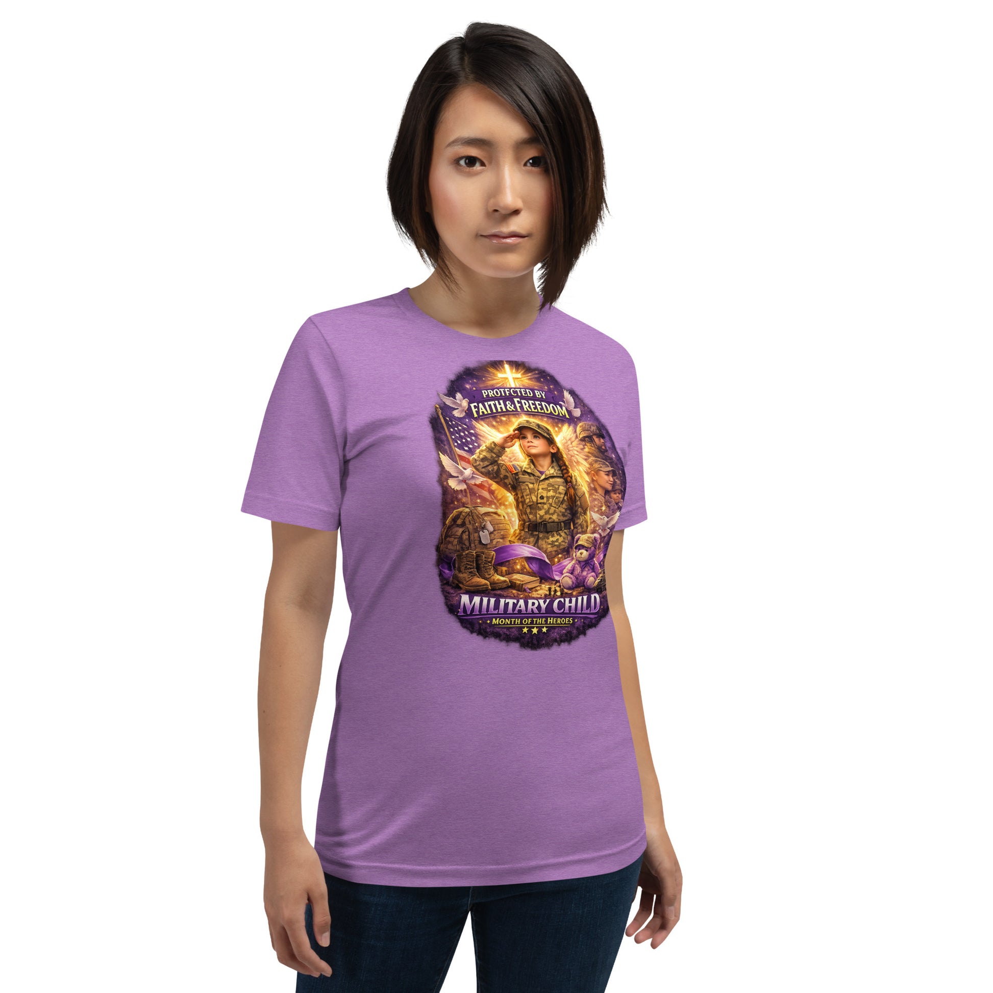 Faith to Freedom Christian Military T-Shirt | Faith-Based Apparel