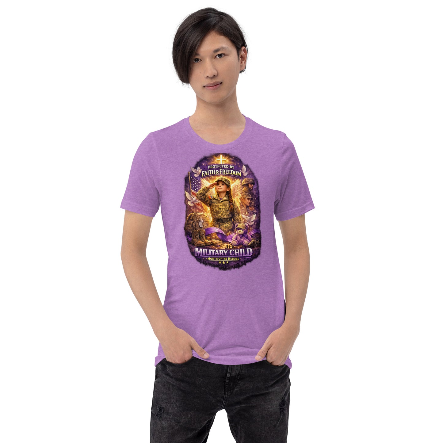 Faith to Freedom Christian Military T-Shirt | Faith-Based Apparel