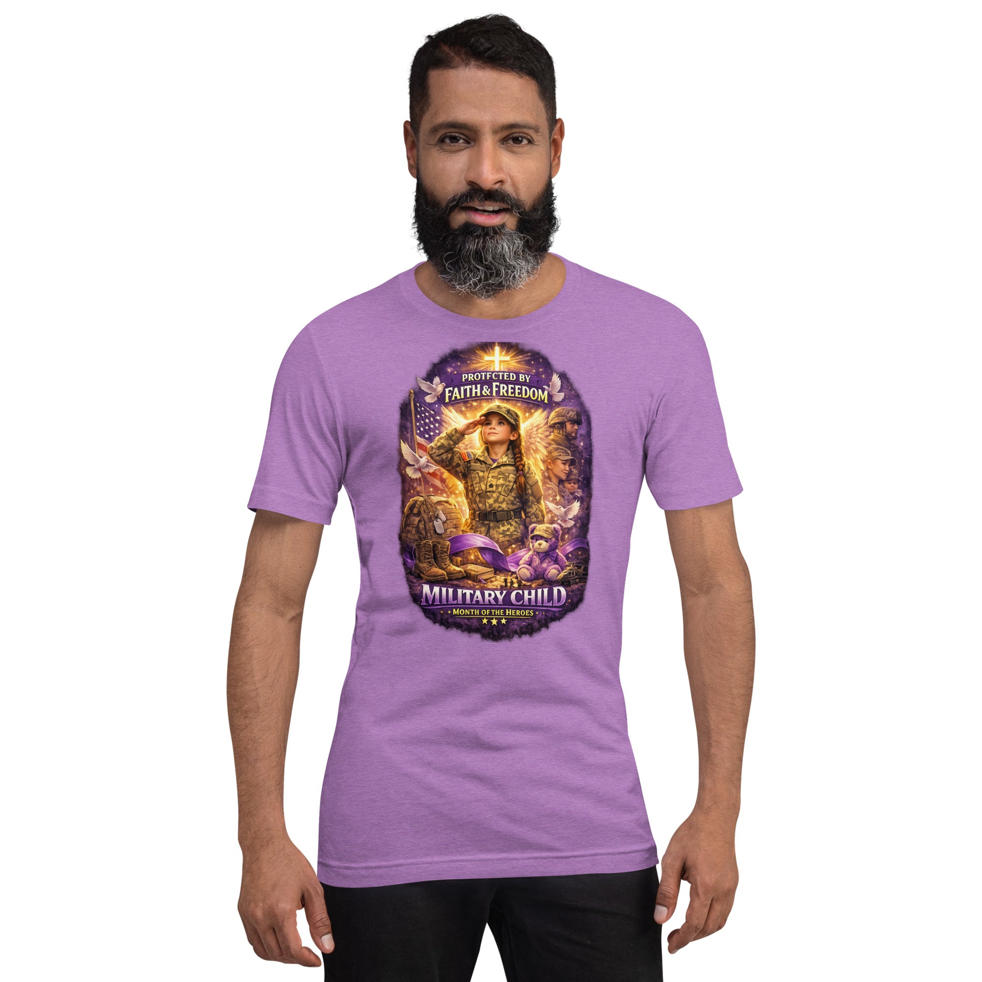Faith to Freedom Christian Military T-Shirt | Faith-Based Apparel
