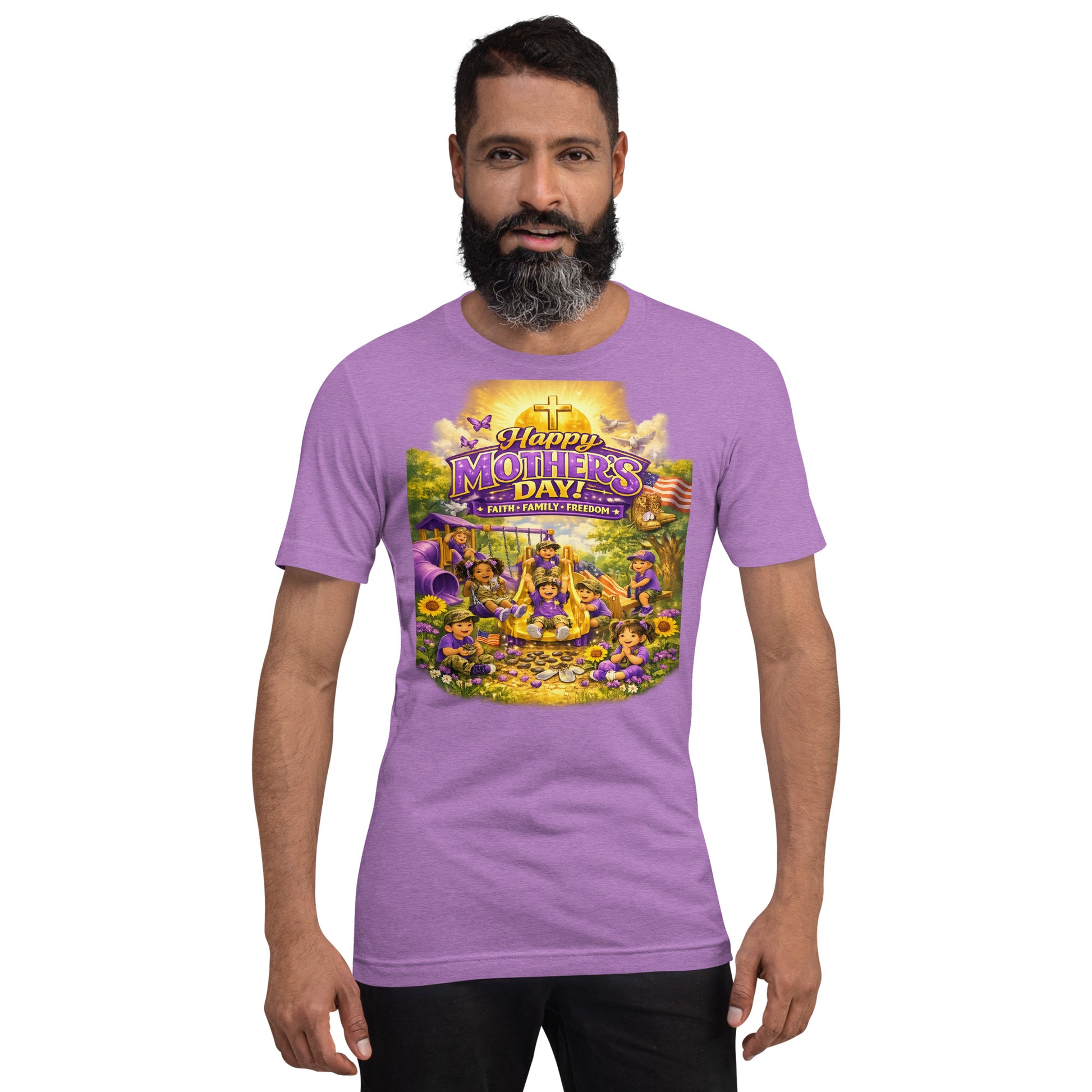 Faith to Freedom Christian Military T-Shirt | Faith-Based Apparel
