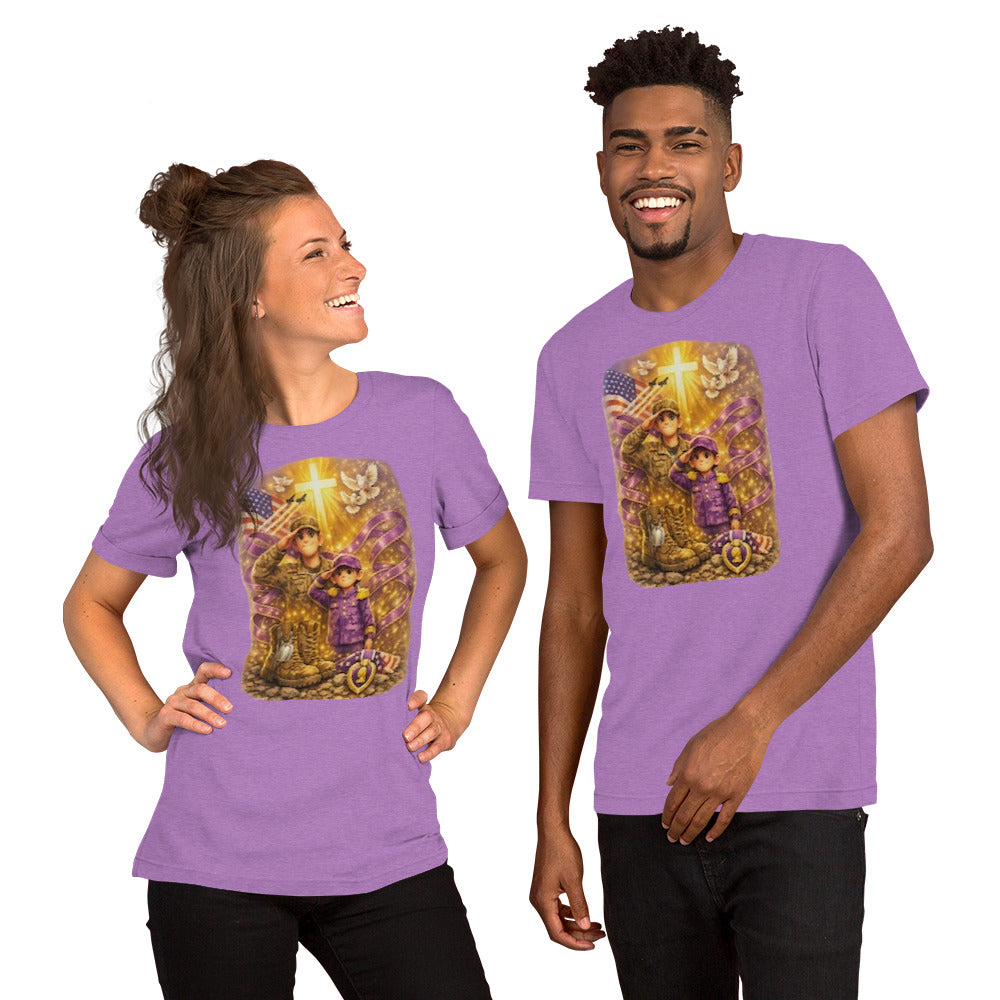 Faith to Freedom Christian Military T-Shirt | Faith-Based Apparel