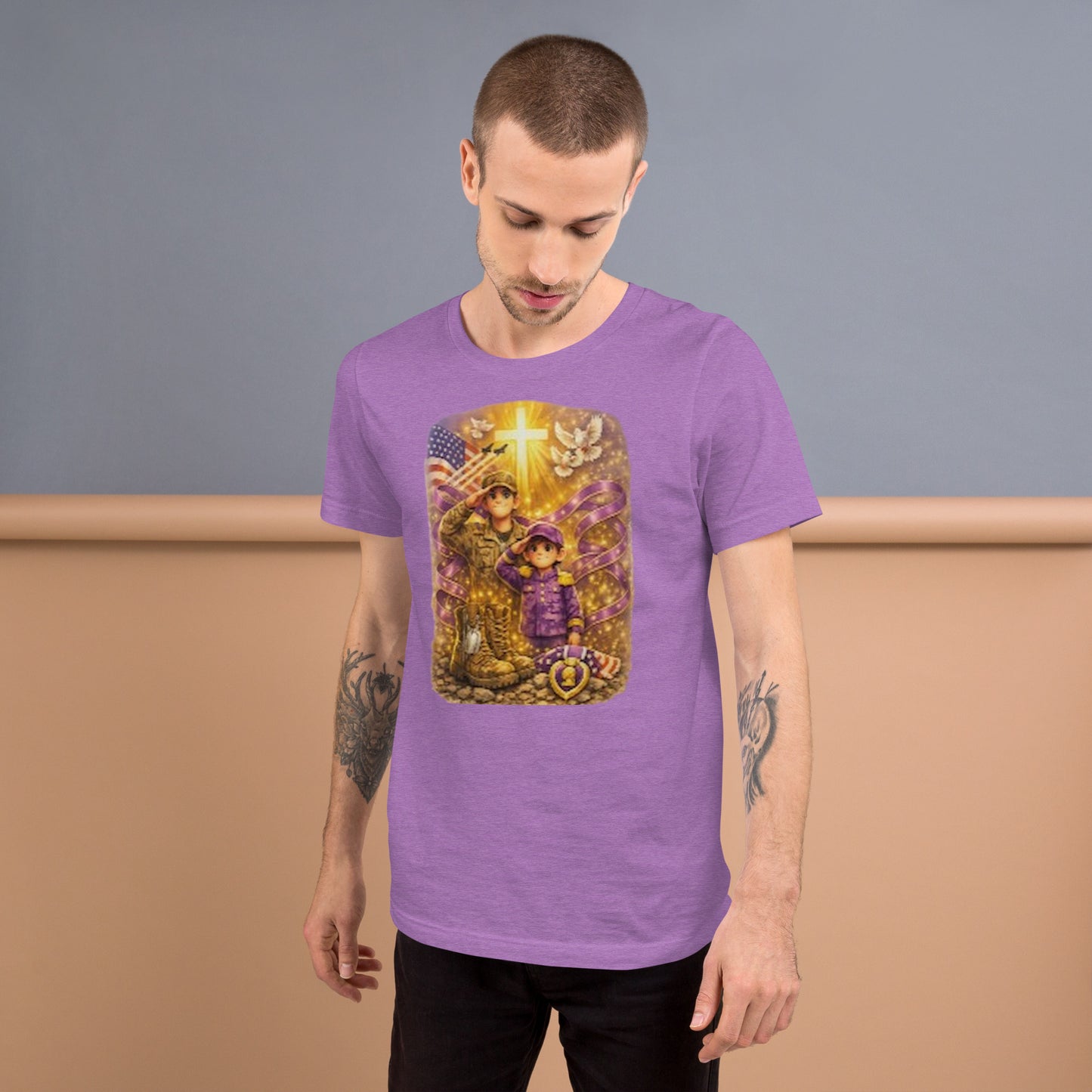 Faith to Freedom Christian Military T-Shirt | Faith-Based Apparel