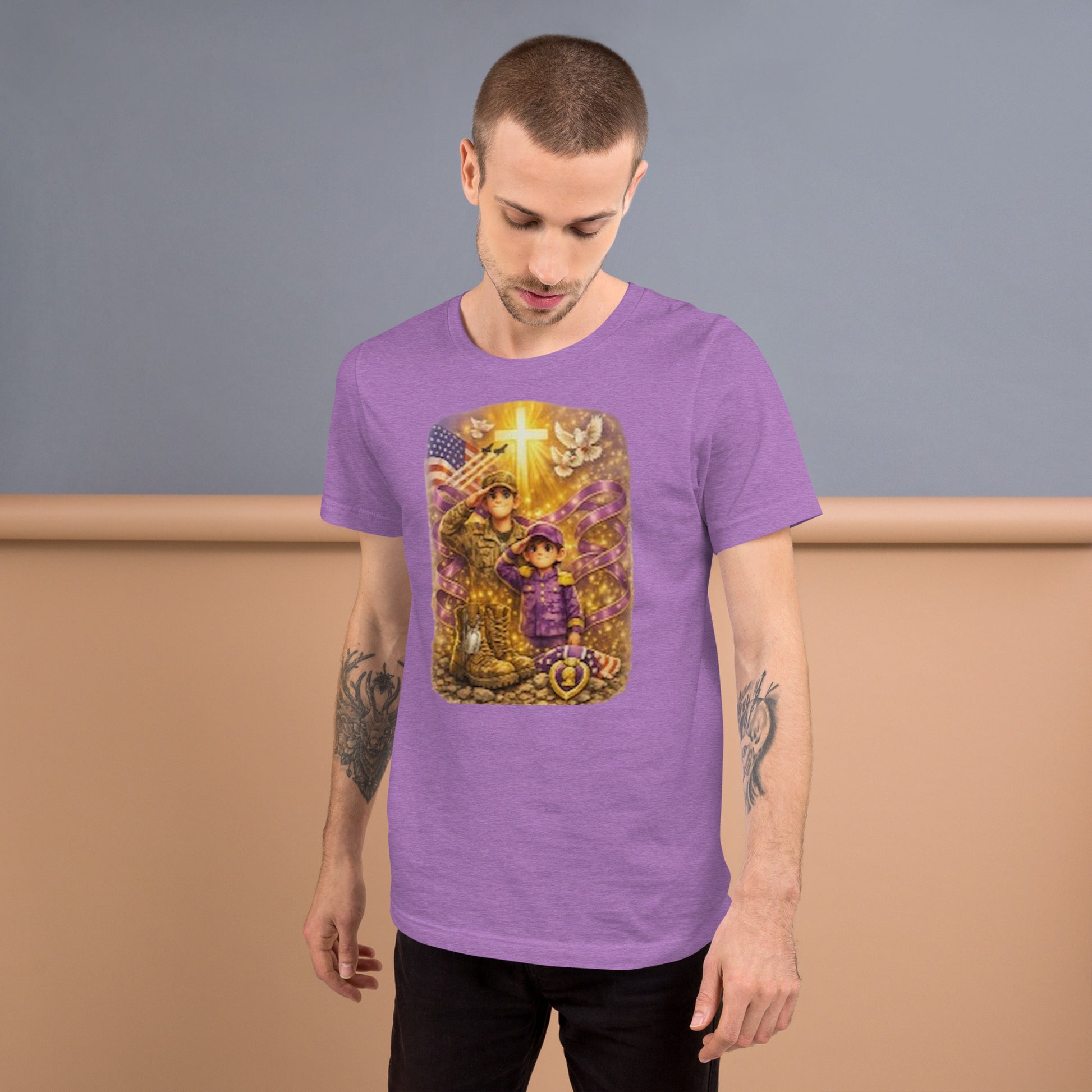 Faith to Freedom Christian Military T-Shirt | Faith-Based Apparel