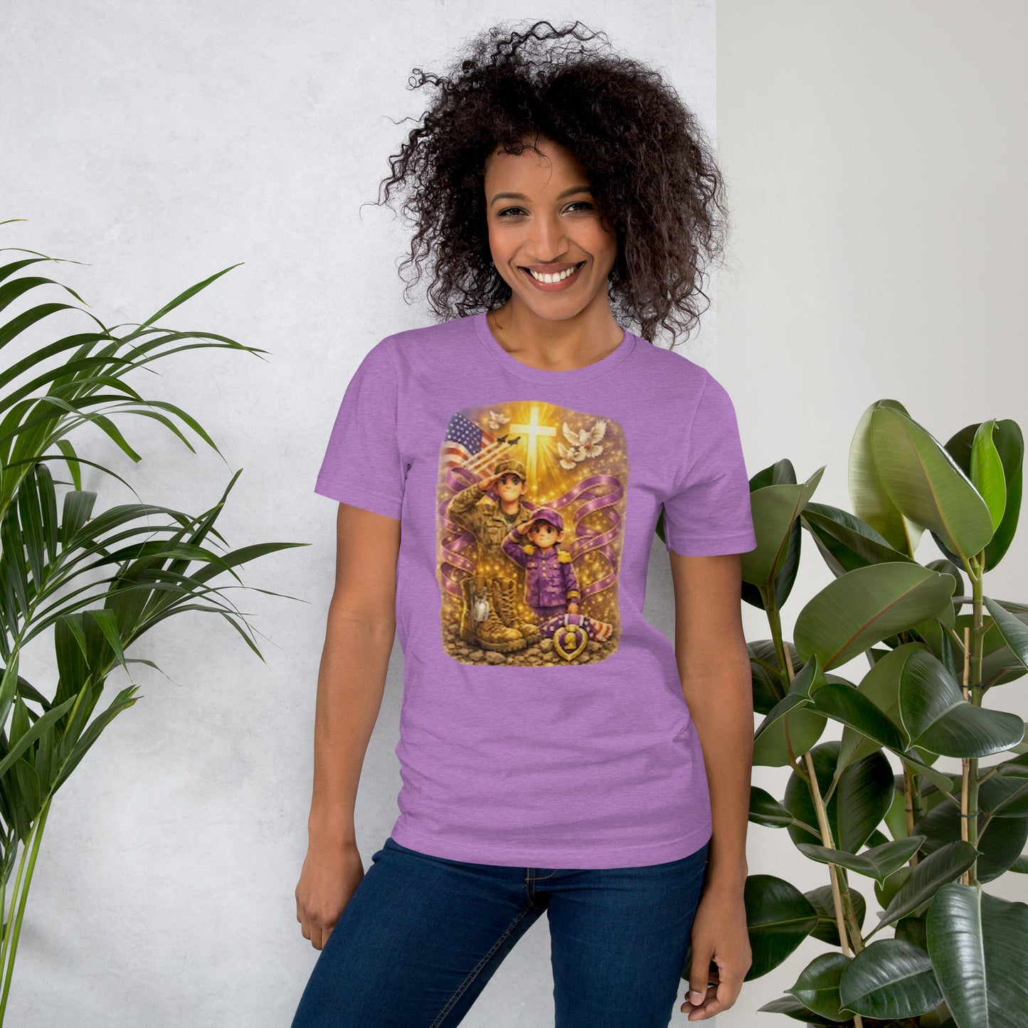Faith to Freedom Christian Military T-Shirt | Faith-Based Apparel