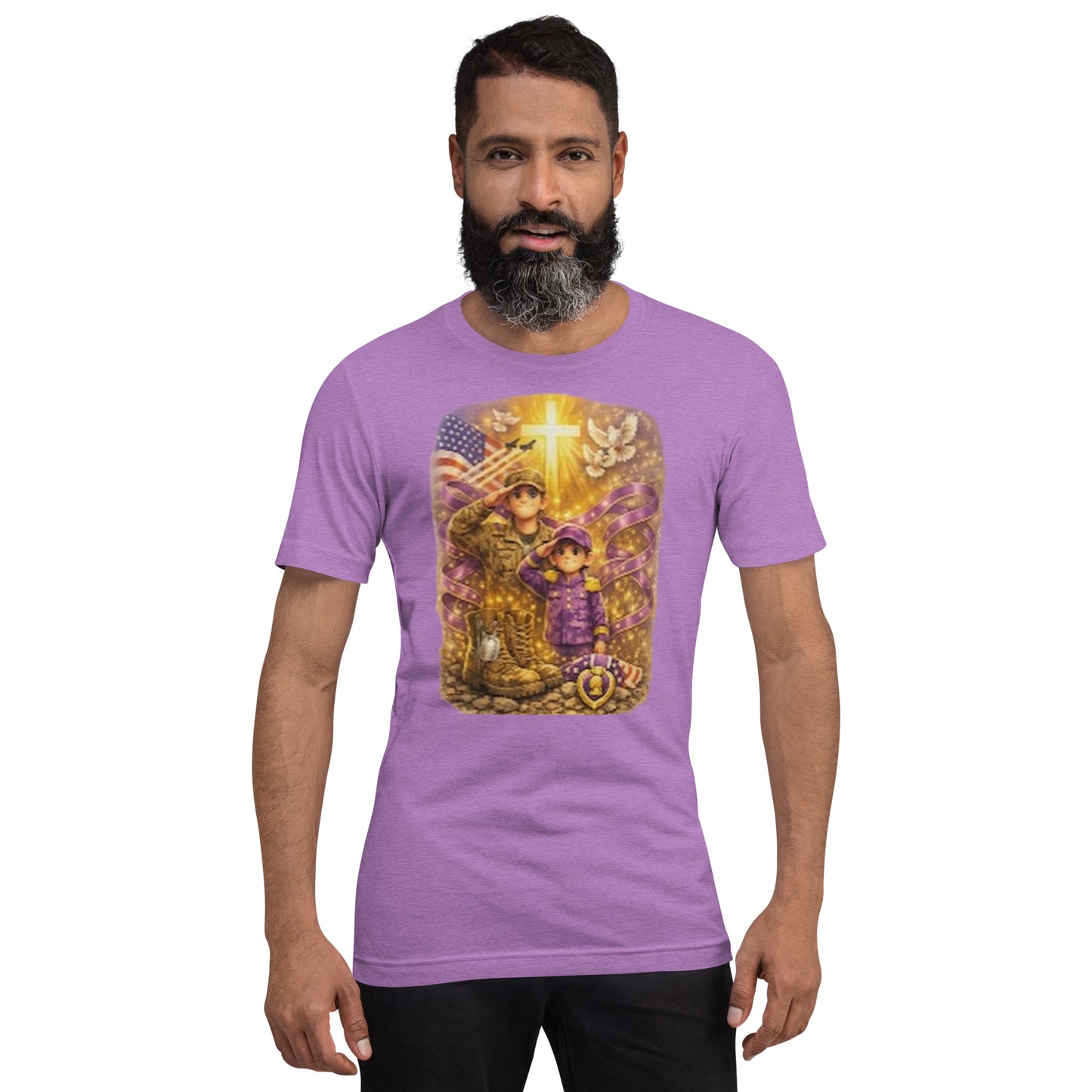 Faith to Freedom Christian Military T-Shirt | Faith-Based Apparel