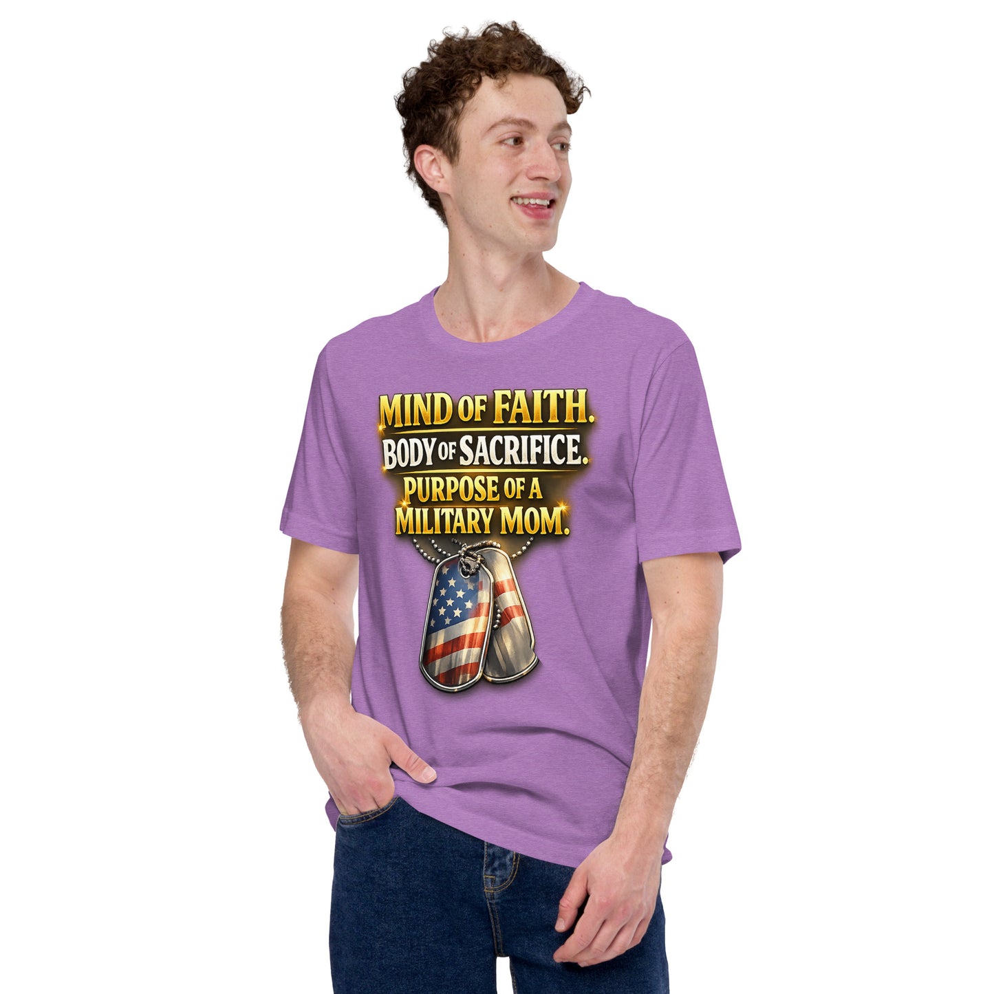 Faith to Freedom Christian Military T-Shirt | Faith-Based Apparel