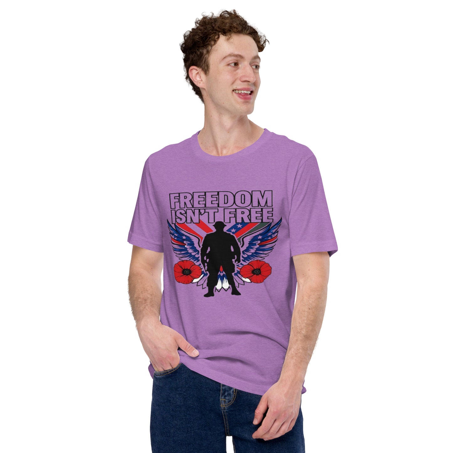 Faith to Freedom Christian Military T-Shirt | Faith-Based Apparel
