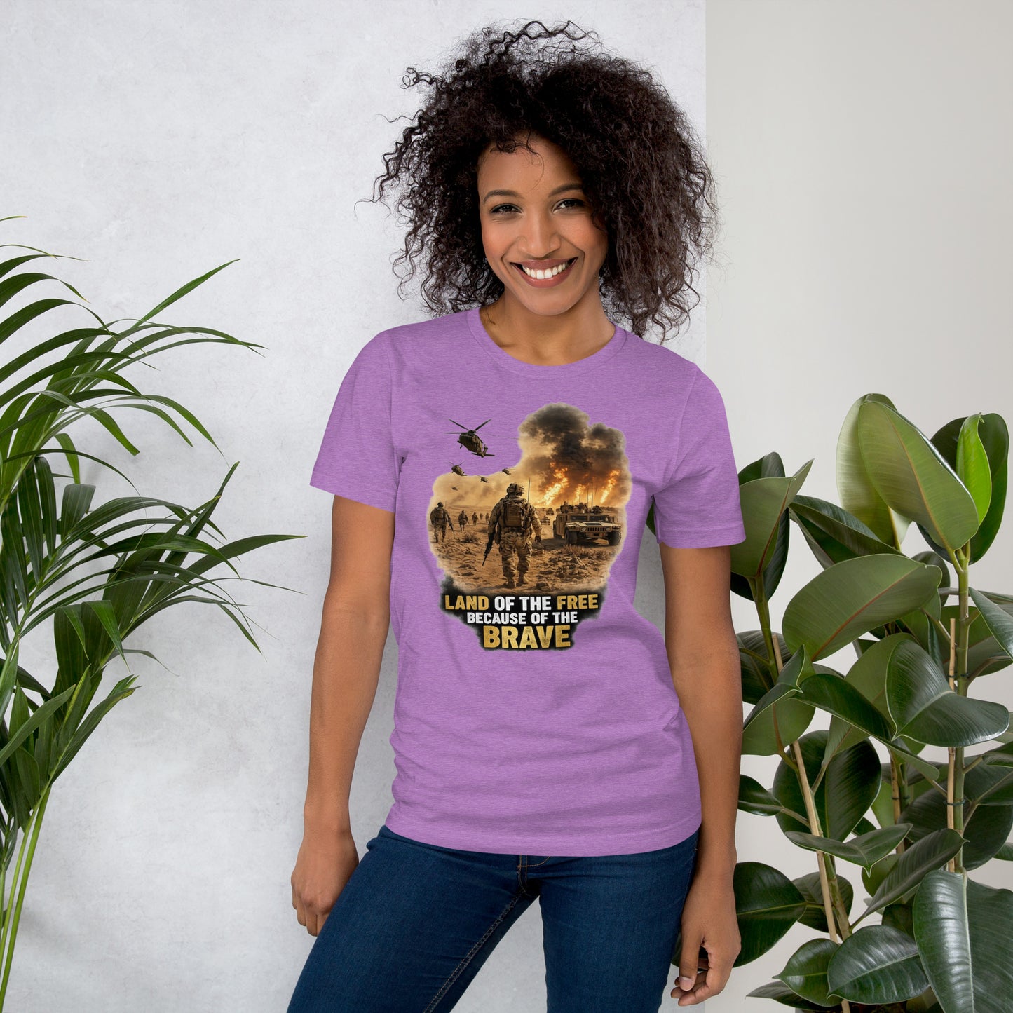 Faith to Freedom Christian Military T-Shirt | Faith-Based Apparel