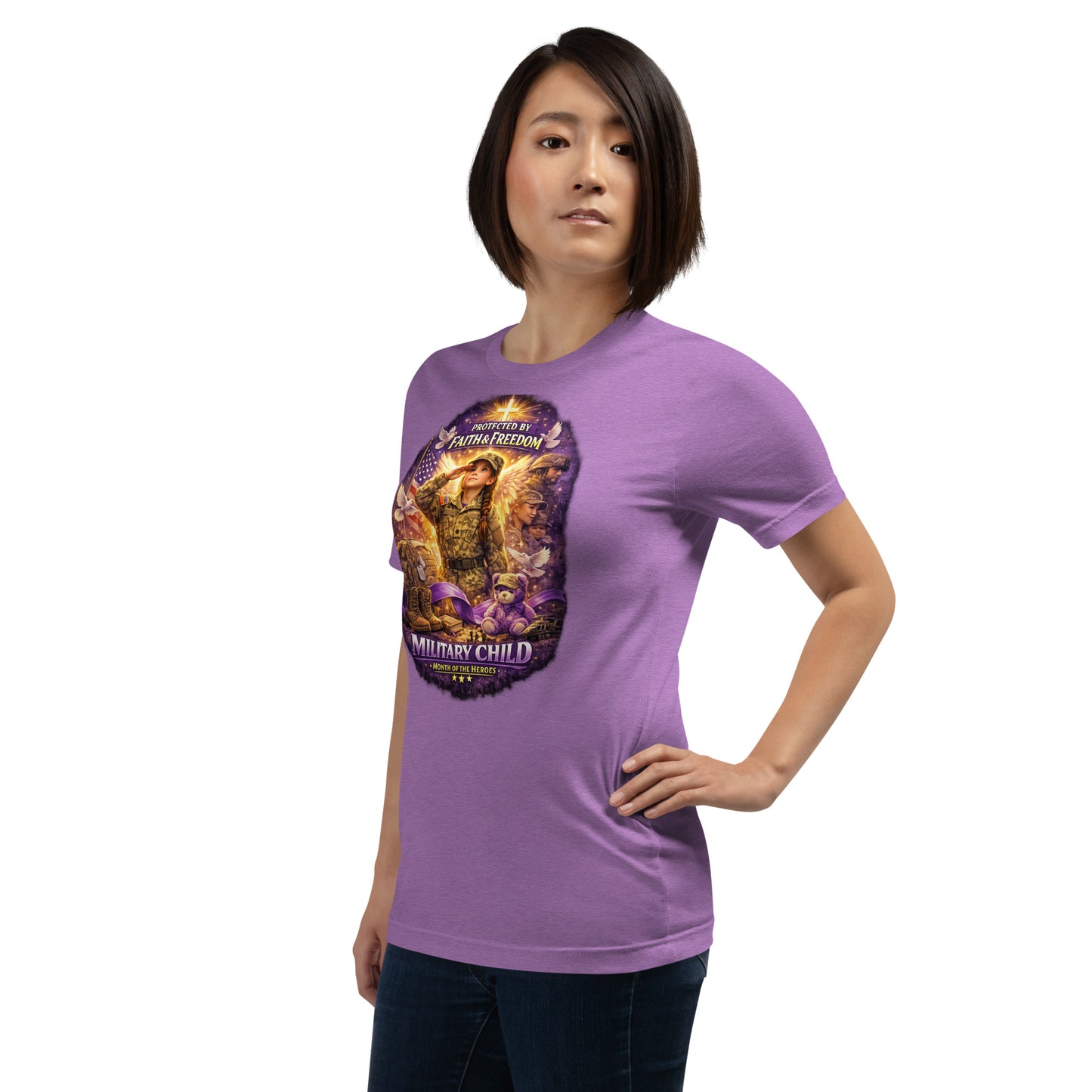 Faith to Freedom Christian Military T-Shirt | Faith-Based Apparel