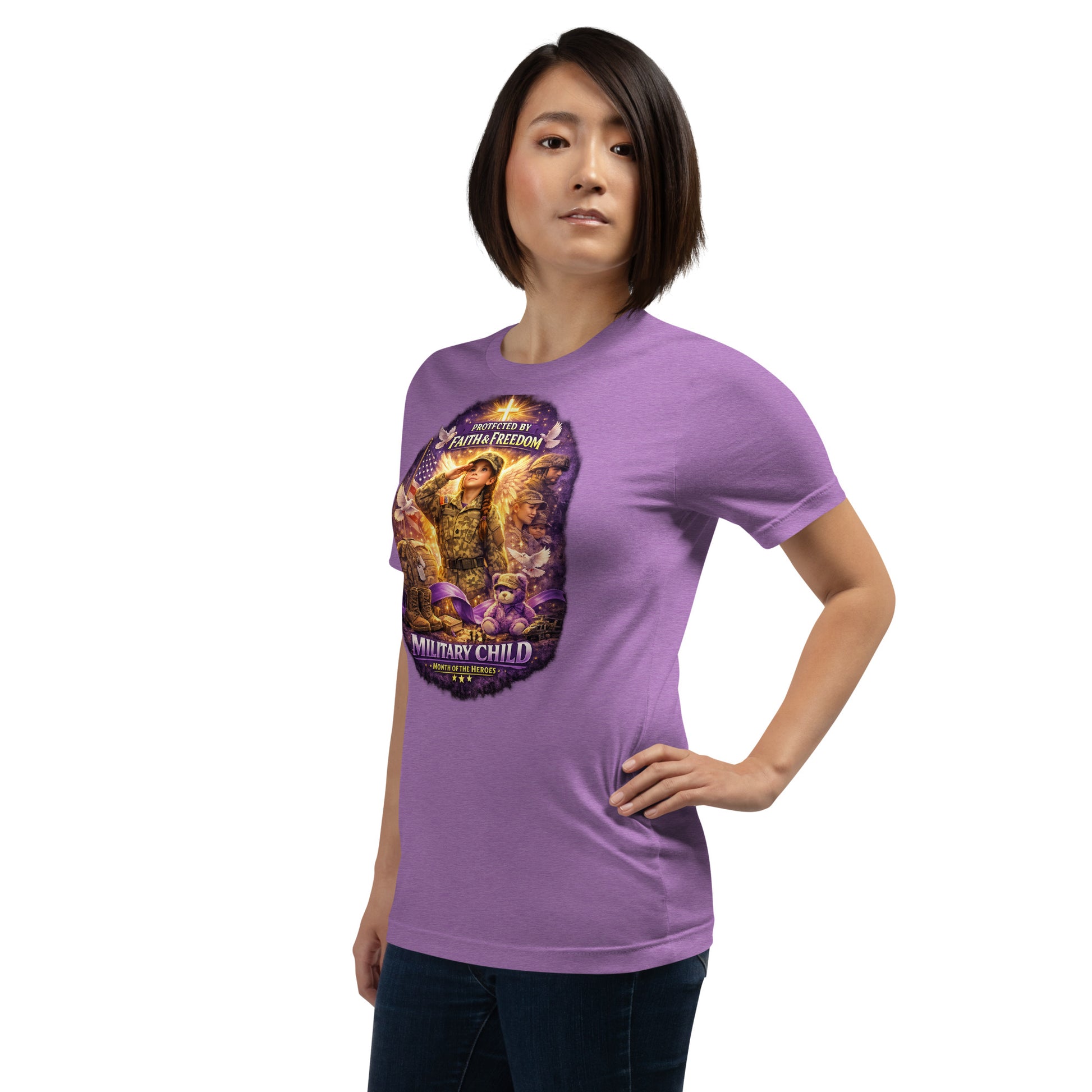 Faith to Freedom Christian Military T-Shirt | Faith-Based Apparel