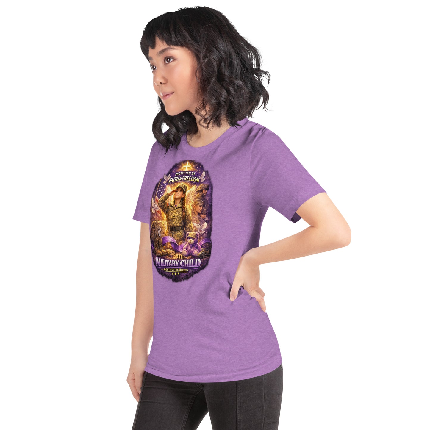 Faith to Freedom Christian Military T-Shirt | Faith-Based Apparel