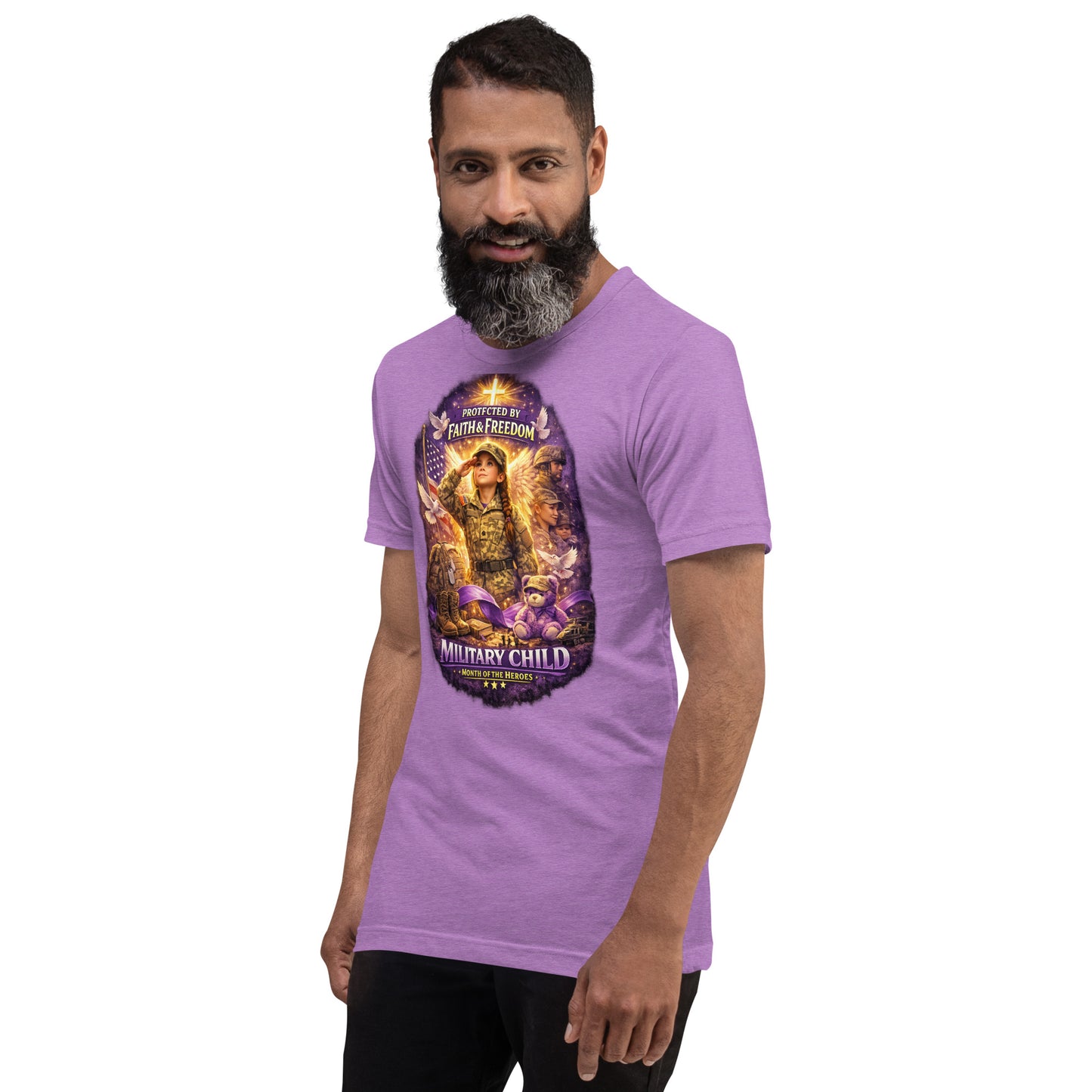 Faith to Freedom Christian Military T-Shirt | Faith-Based Apparel