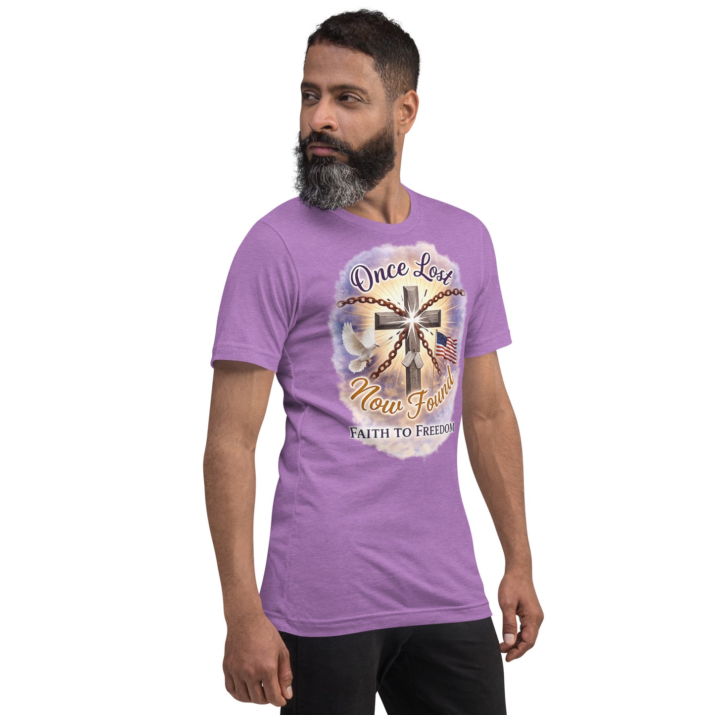 Faith to Freedom Christian Military T-Shirt | Faith-Based Apparel