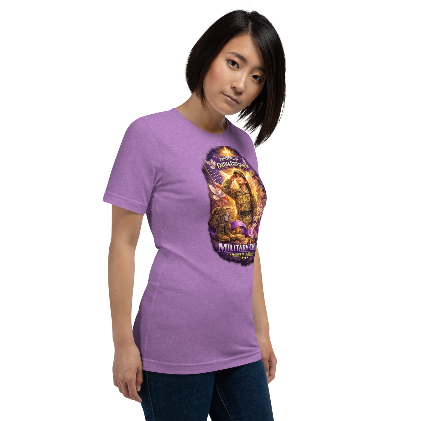 Faith to Freedom Christian Military T-Shirt | Faith-Based Apparel