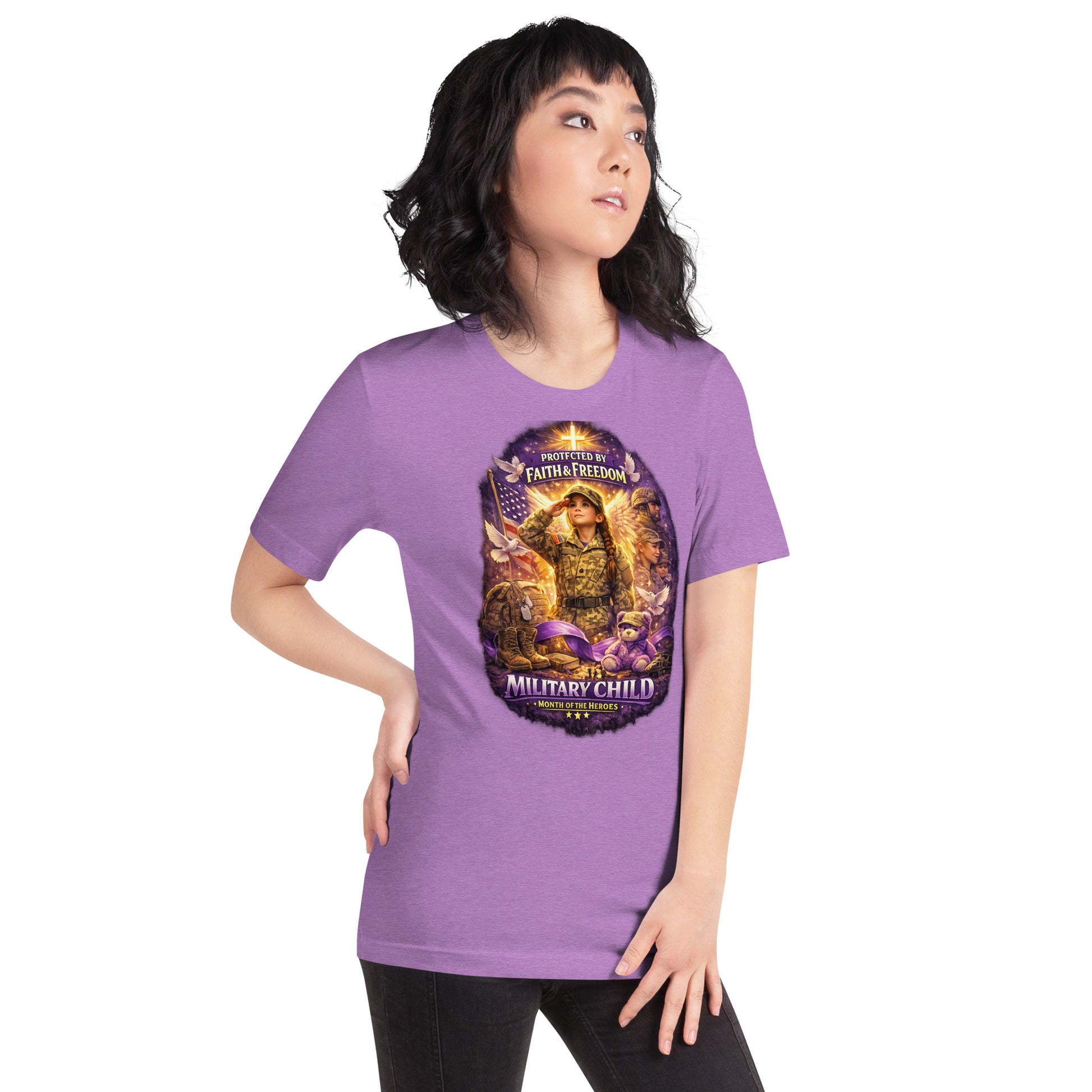 Faith to Freedom Christian Military T-Shirt | Faith-Based Apparel