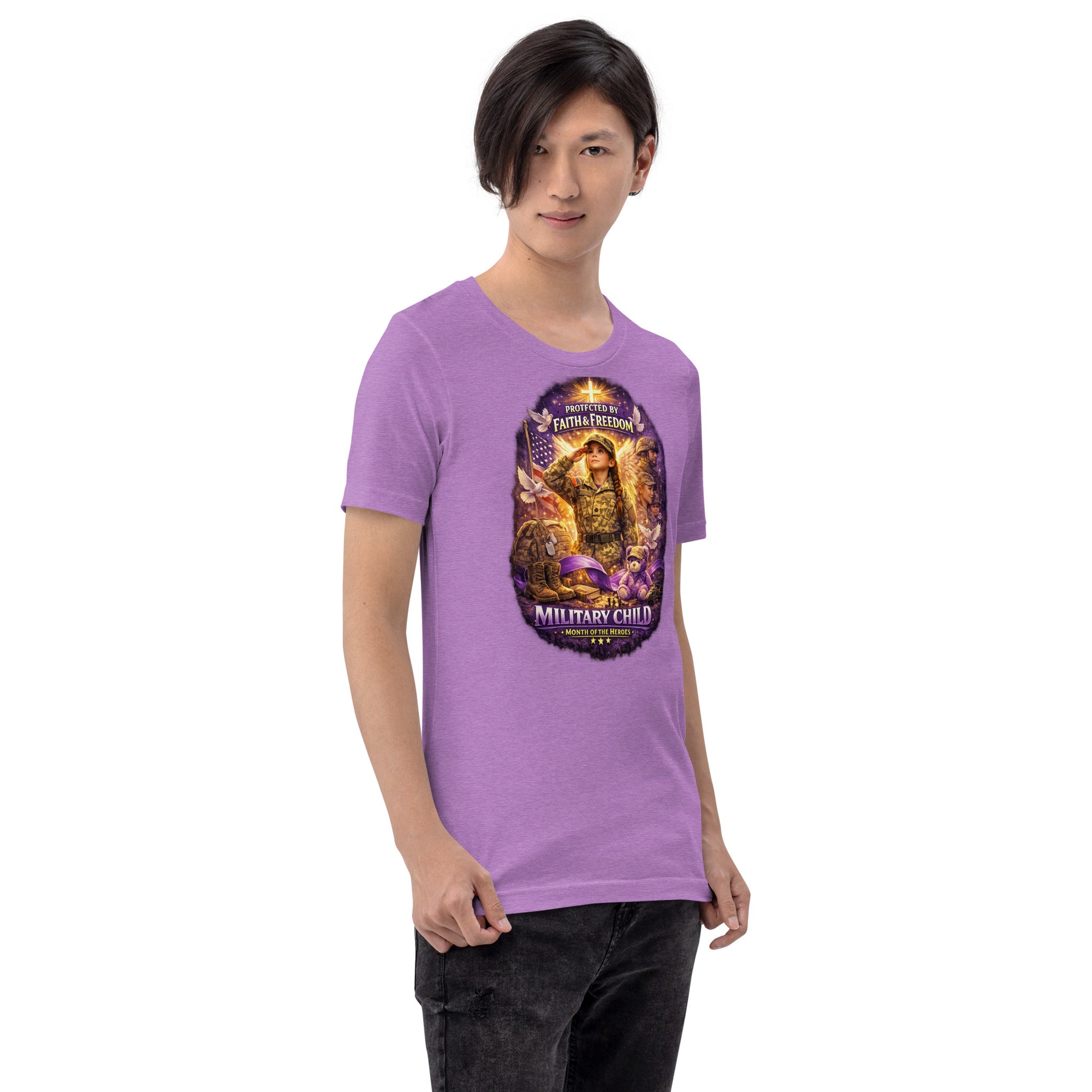 Faith to Freedom Christian Military T-Shirt | Faith-Based Apparel