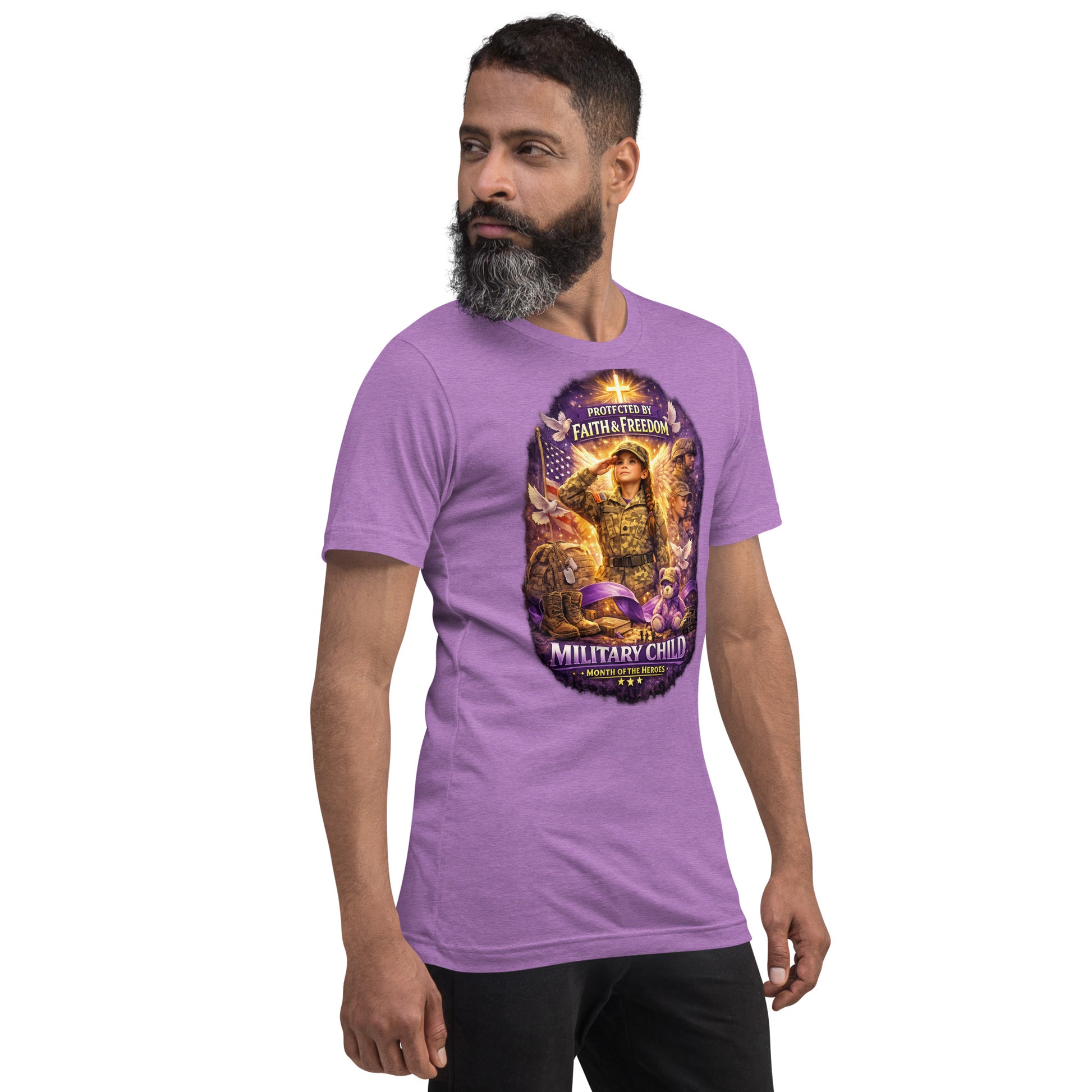 Faith to Freedom Christian Military T-Shirt | Faith-Based Apparel