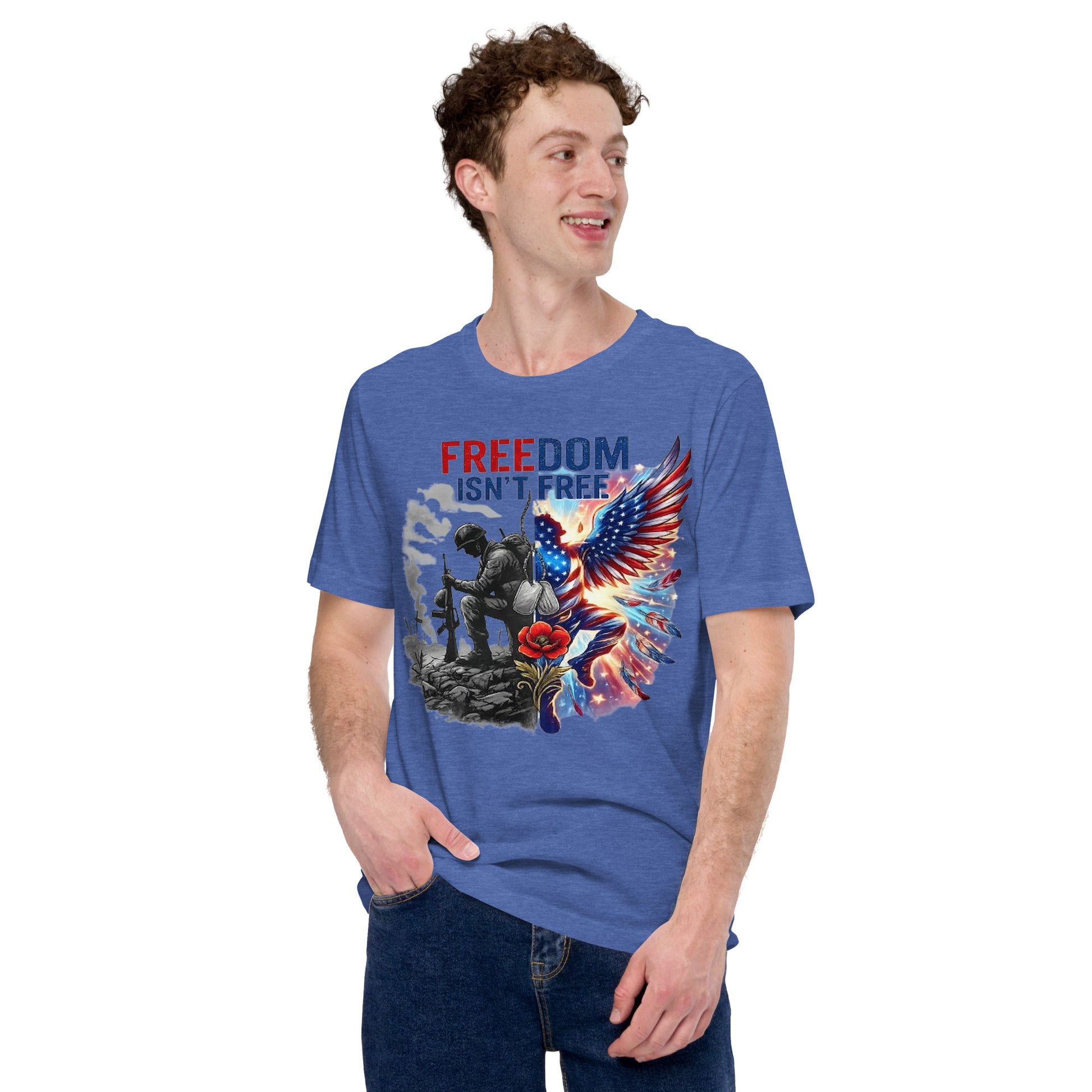 Faith to Freedom Christian Military T-Shirt | Faith-Based Apparel