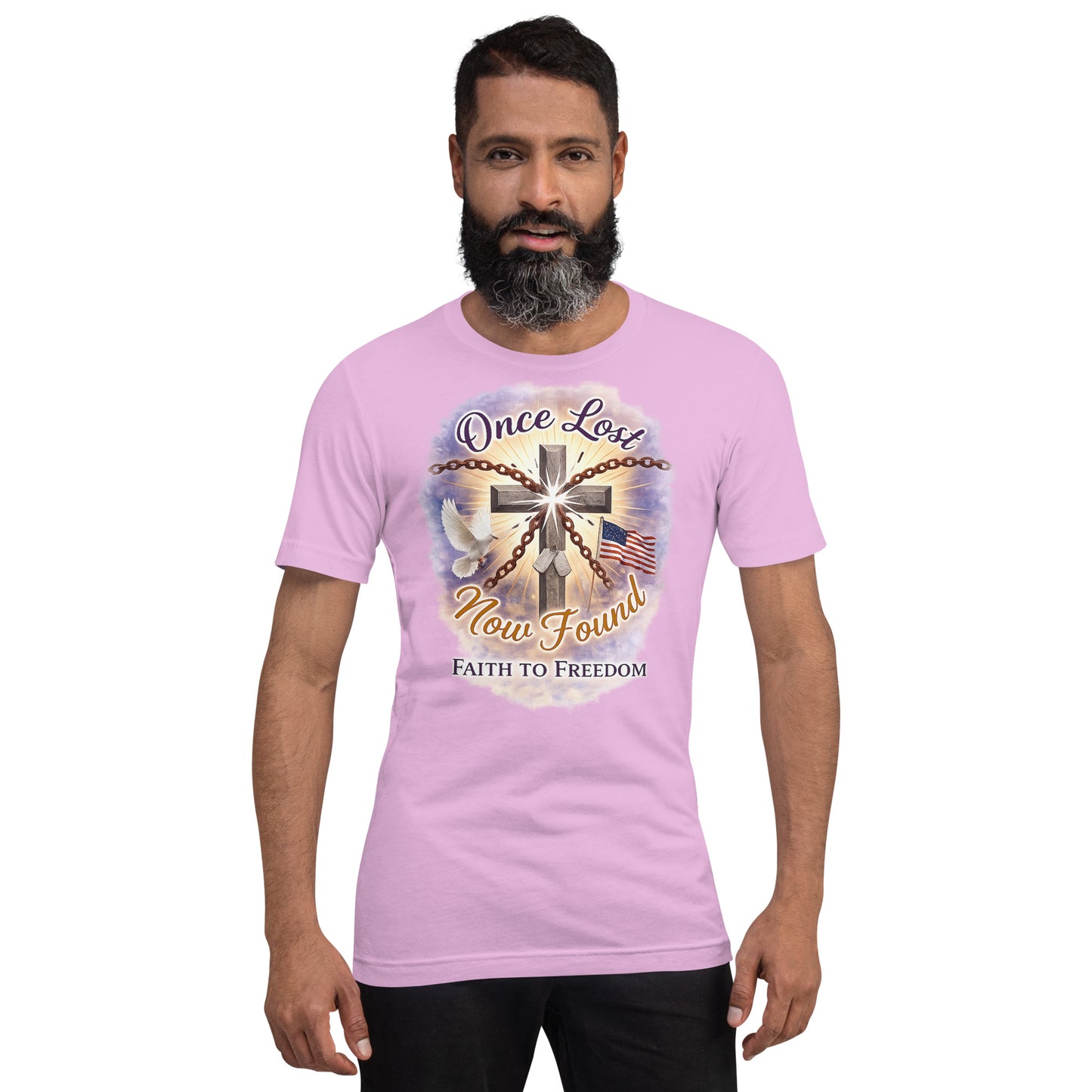 Faith to Freedom Christian Military T-Shirt | Faith-Based Apparel