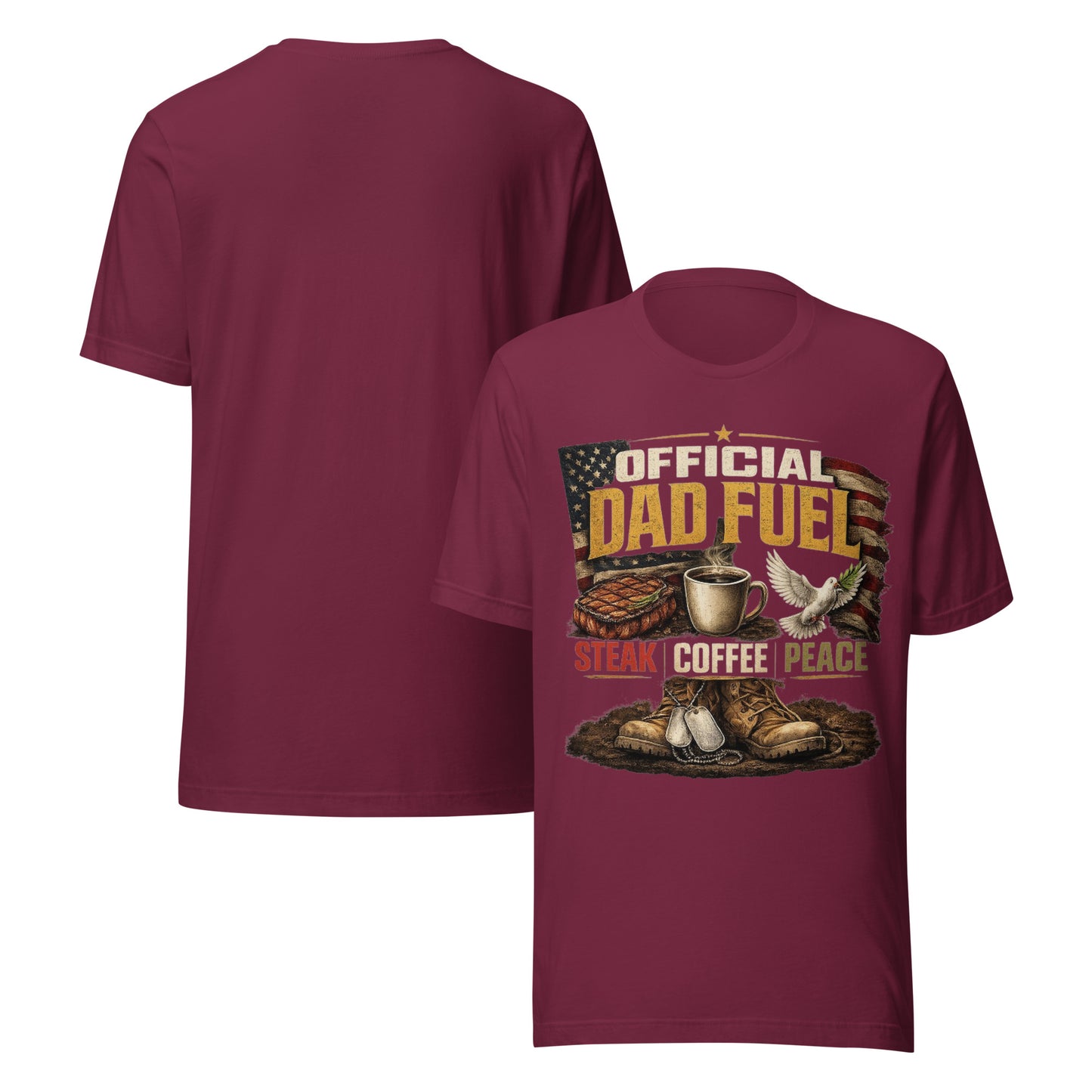 Faith to Freedom Christian Military T-Shirt | Faith-Based Apparel