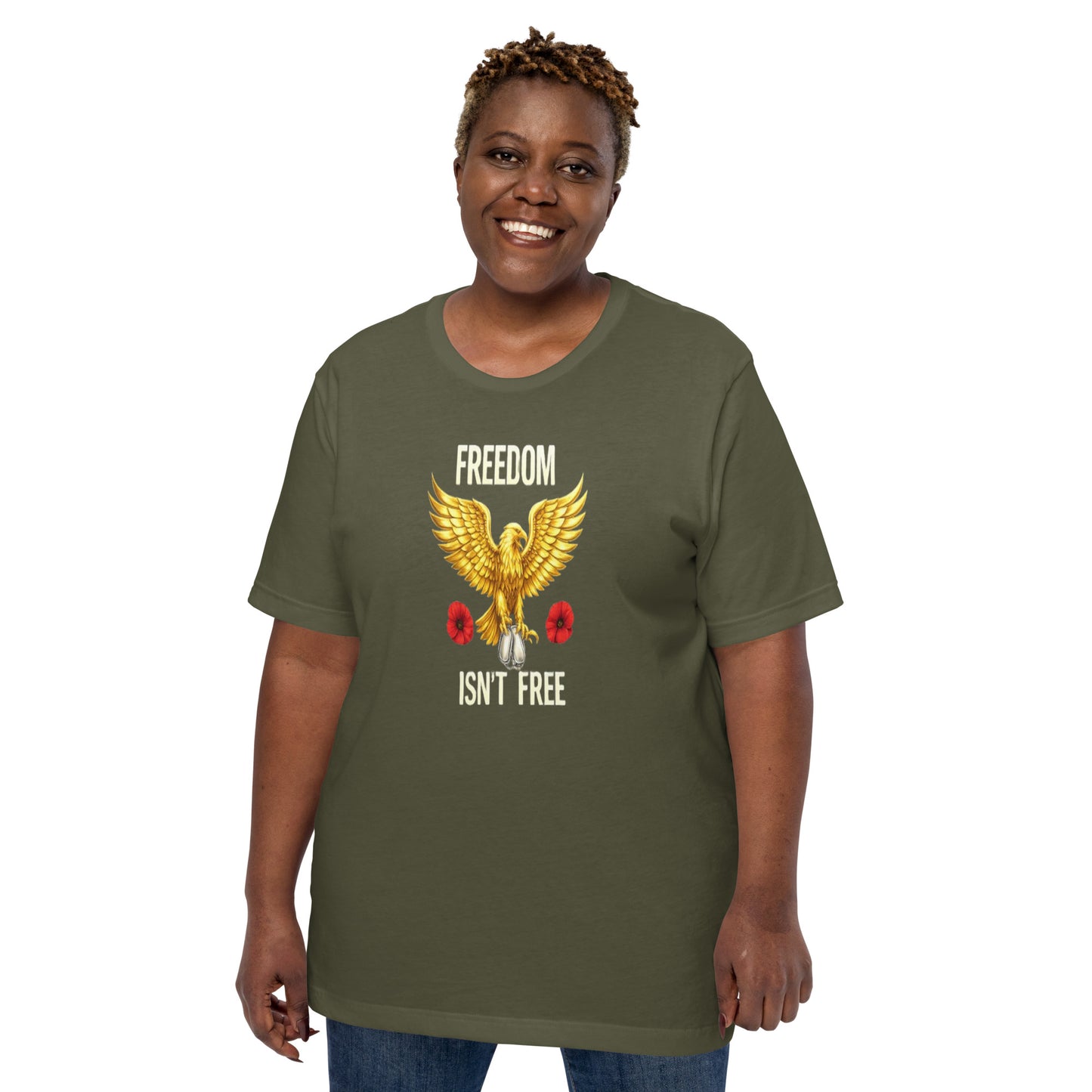 Faith to Freedom Christian Military T-Shirt | Faith-Based Apparel