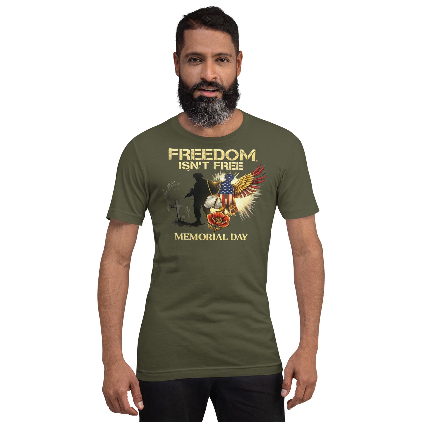 Faith to Freedom Christian Military T-Shirt | Faith-Based Apparel