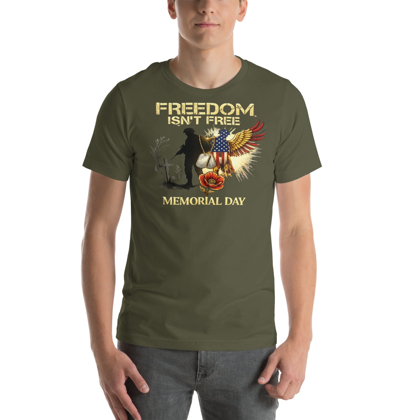 Faith to Freedom Christian Military T-Shirt | Faith-Based Apparel