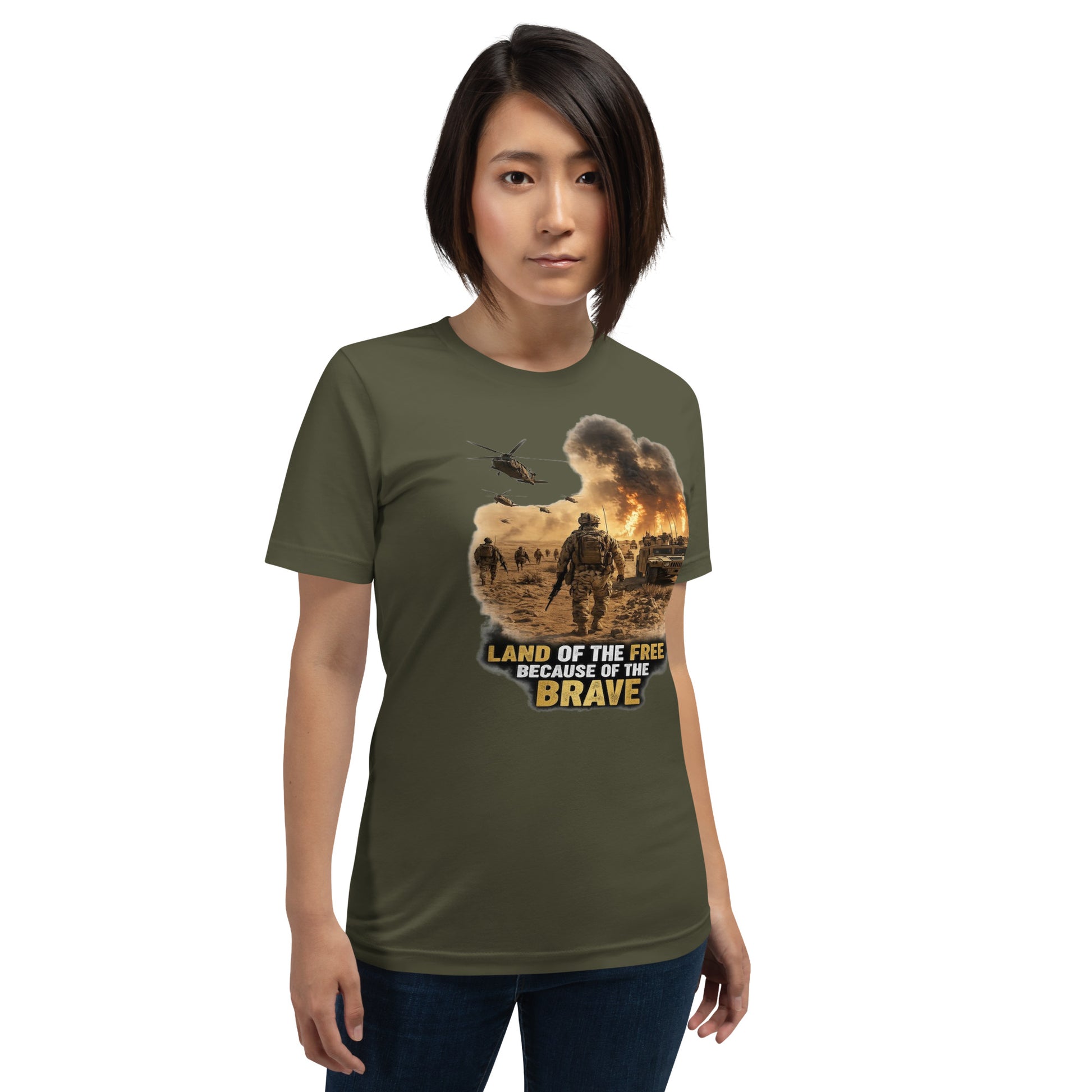 Faith to Freedom Christian Military T-Shirt | Faith-Based Apparel