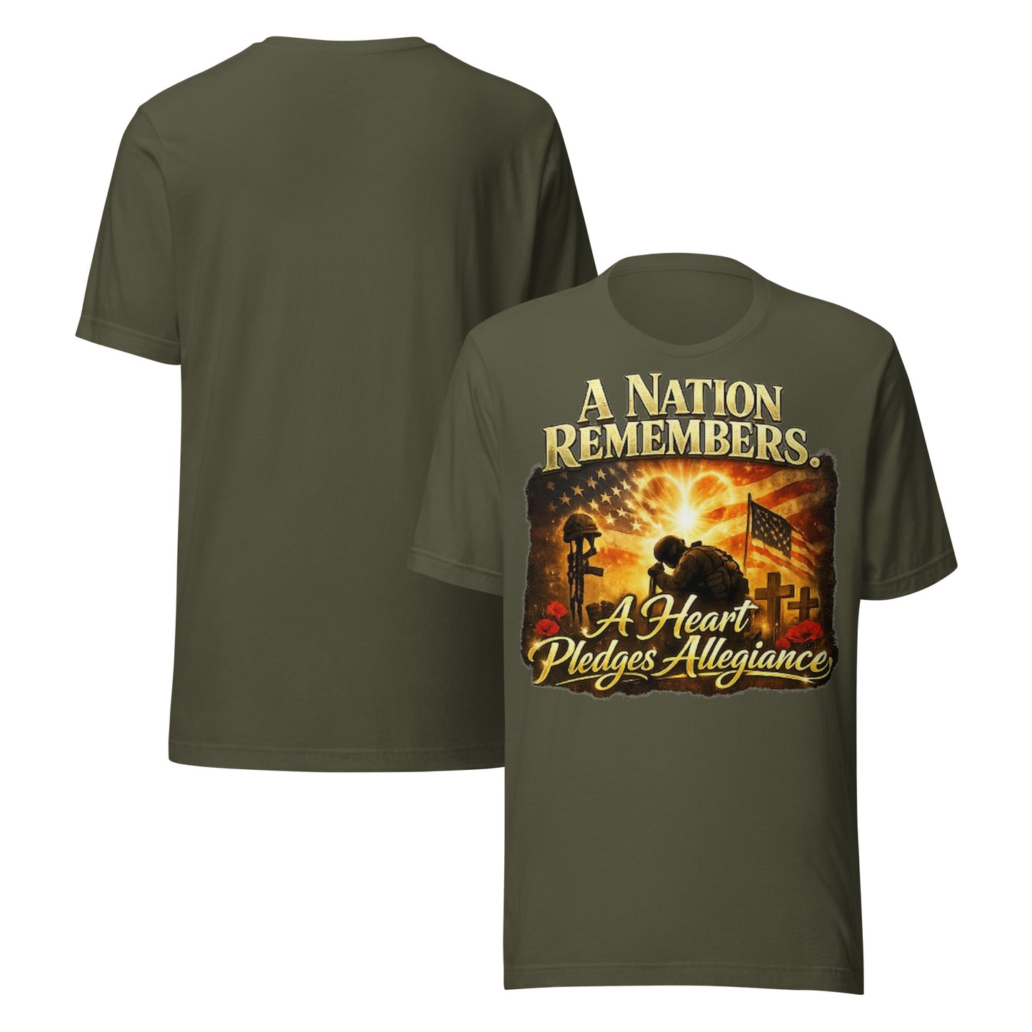 Faith to Freedom Christian Military T-Shirt | Faith-Based Apparel