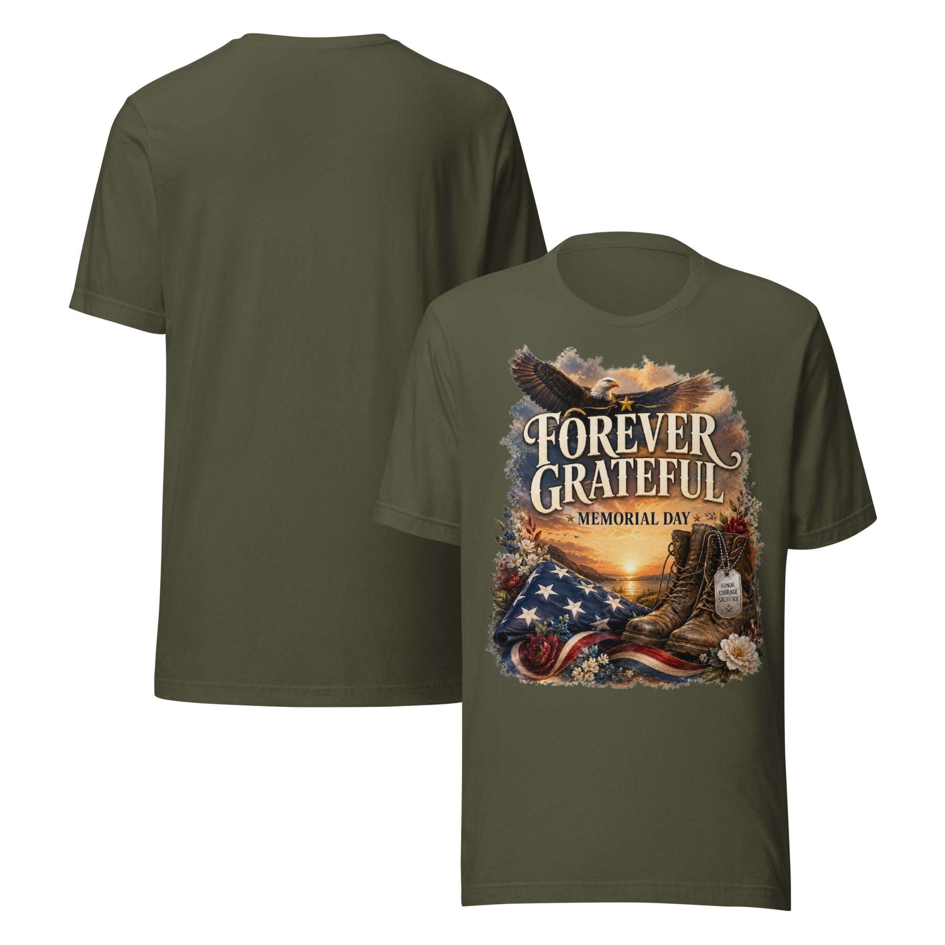 Faith to Freedom Christian Military T-Shirt | Faith-Based Apparel