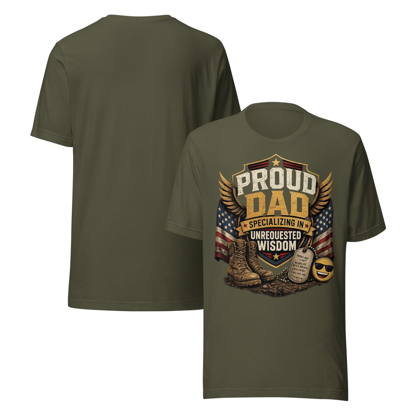 Faith to Freedom Christian Military T-Shirt | Faith-Based Apparel