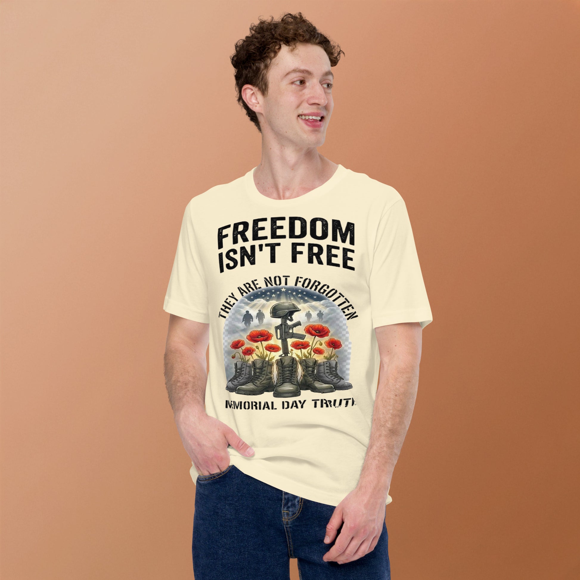 Faith to Freedom Christian Military T-Shirt | Faith-Based Apparel