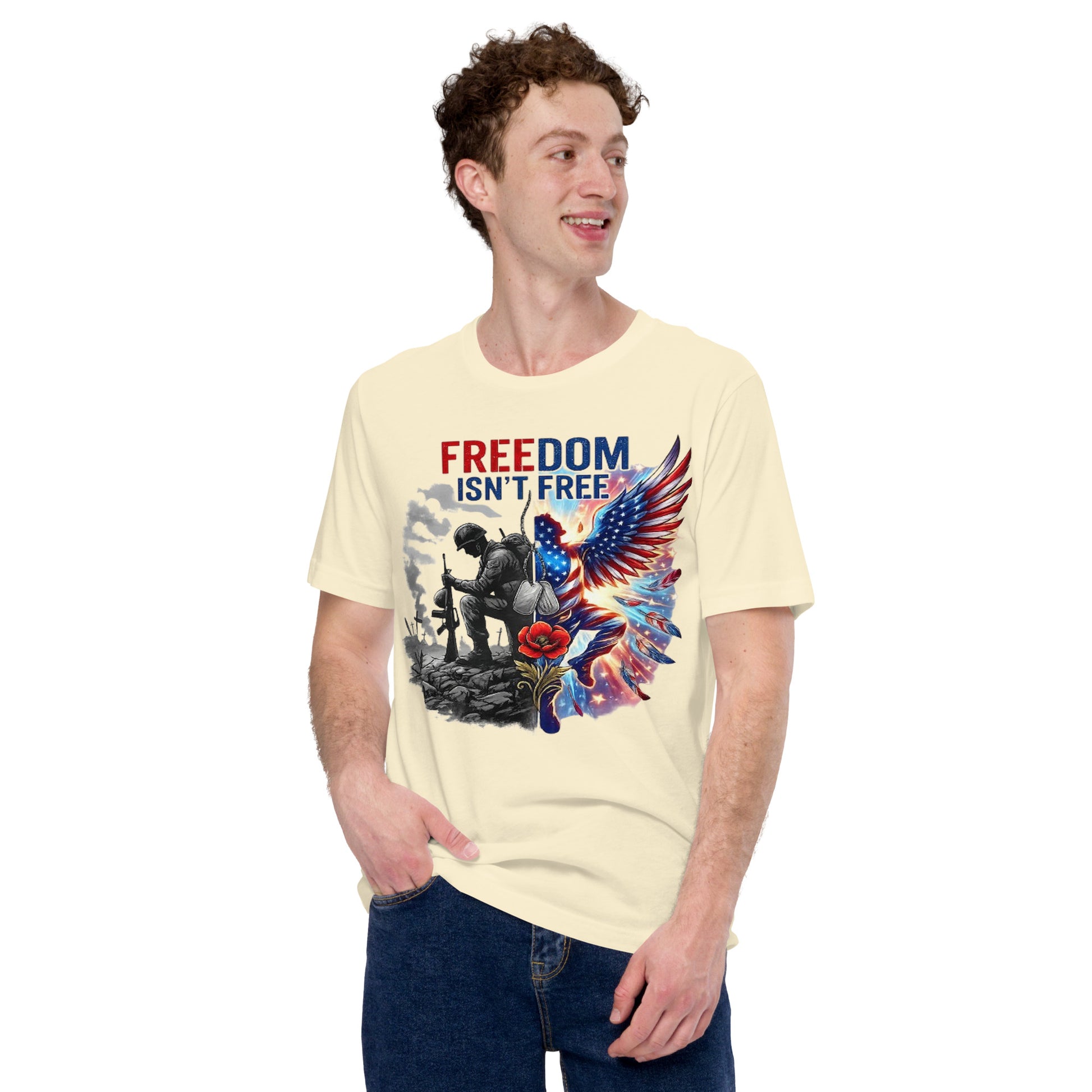 Faith to Freedom Christian Military T-Shirt | Faith-Based Apparel