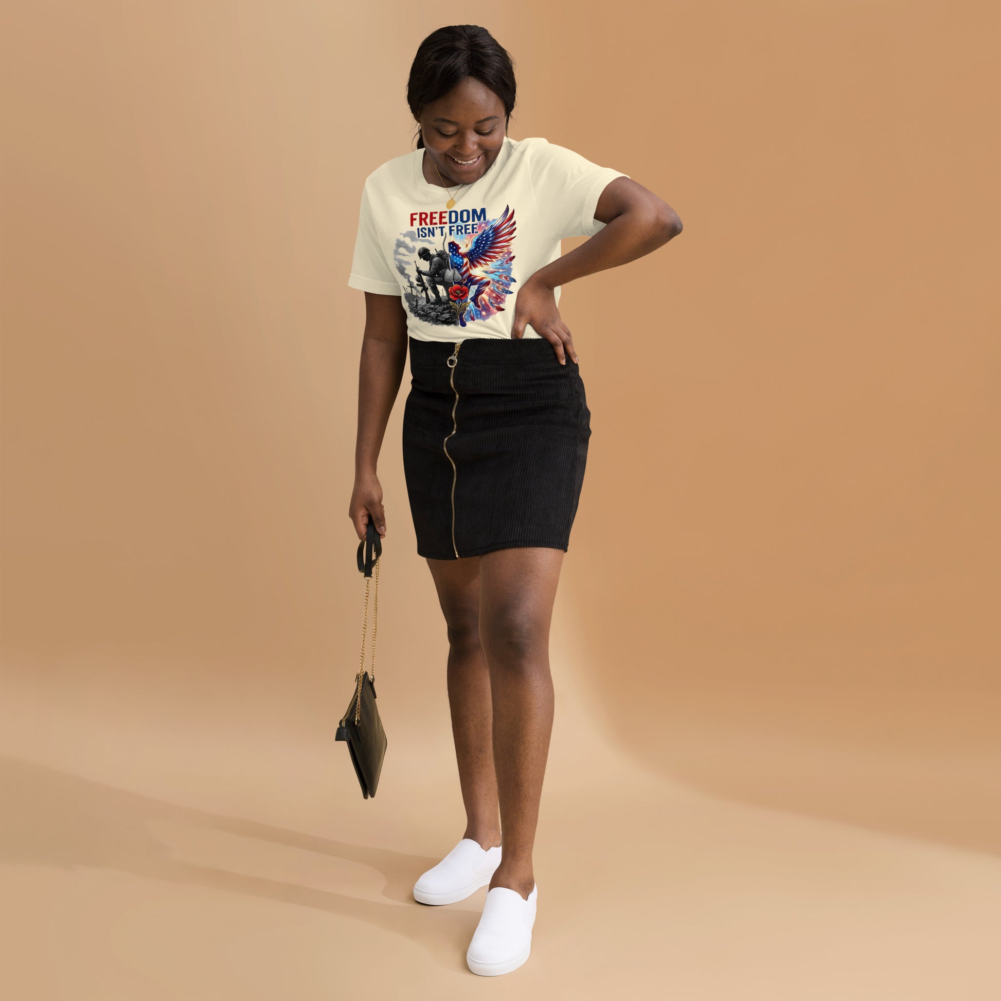 Faith to Freedom Christian Military T-Shirt | Faith-Based Apparel
