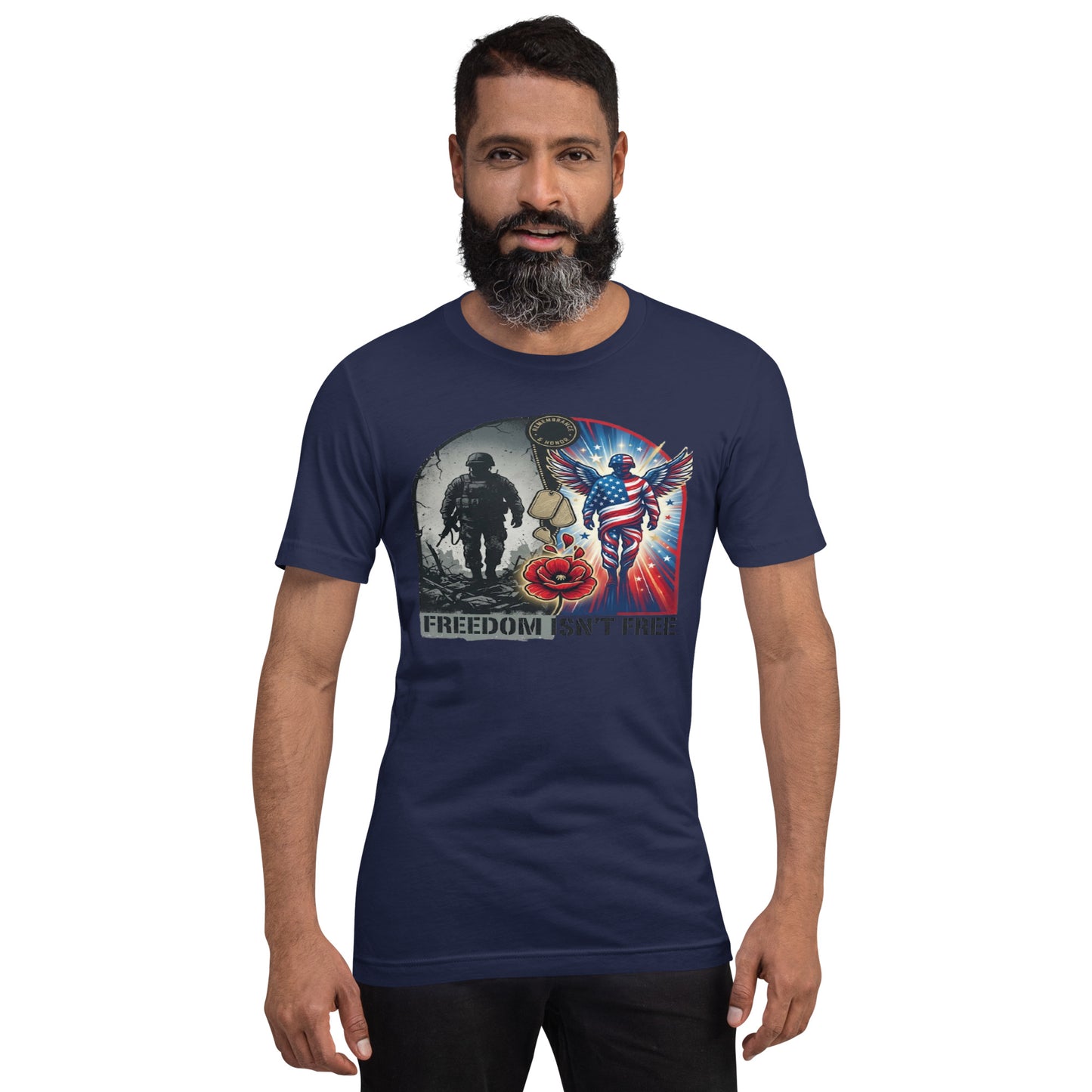Faith to Freedom Christian Military T-Shirt | Faith-Based Apparel