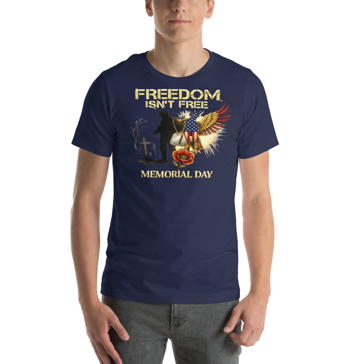 Faith to Freedom Christian Military T-Shirt | Faith-Based Apparel