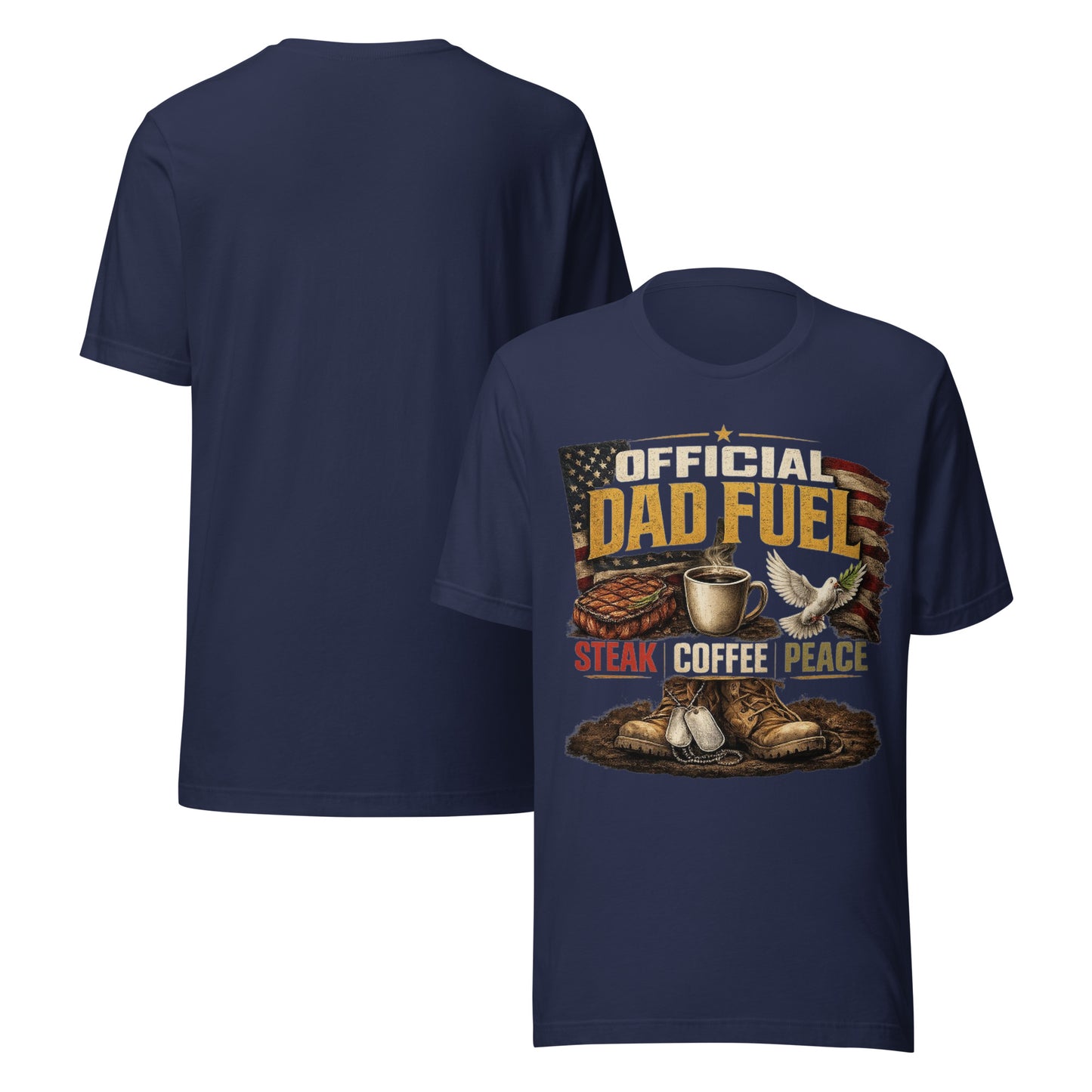 Faith to Freedom Christian Military T-Shirt | Faith-Based Apparel