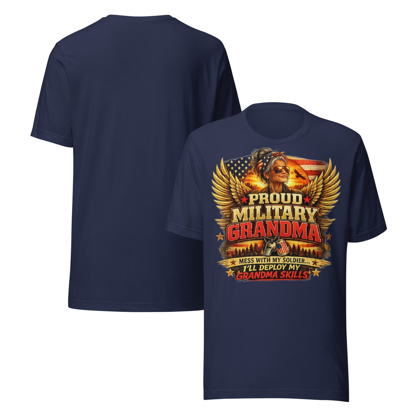 Faith to Freedom Christian Military T-Shirt | Faith-Based Apparel