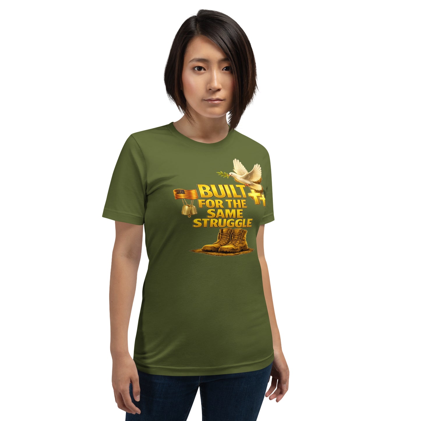 Faith to Freedom Christian Military T-Shirt | Faith-Based Apparel