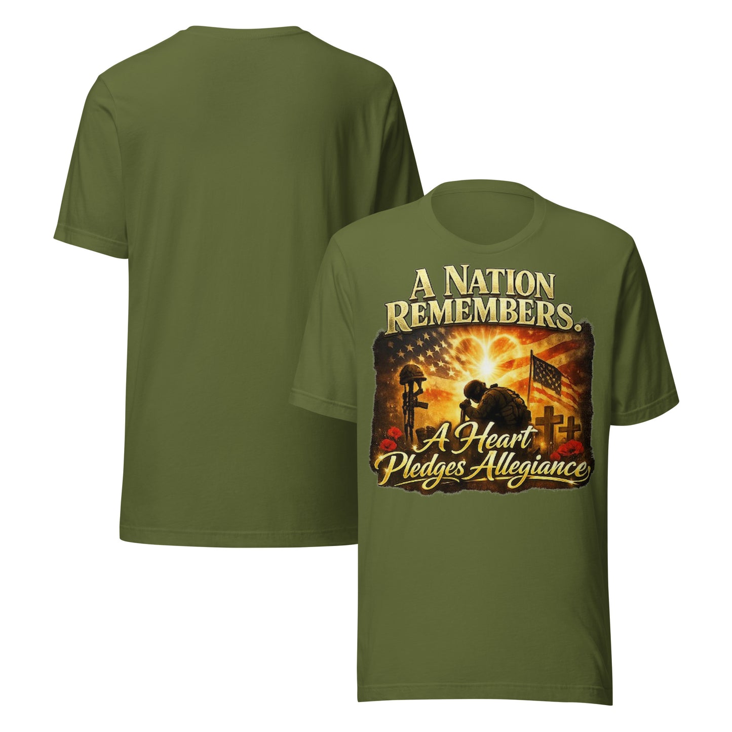 Faith to Freedom Christian Military T-Shirt | Faith-Based Apparel
