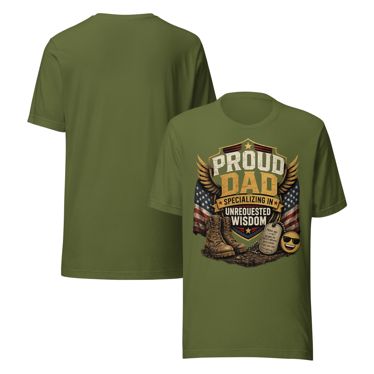 Faith to Freedom Christian Military T-Shirt | Faith-Based Apparel