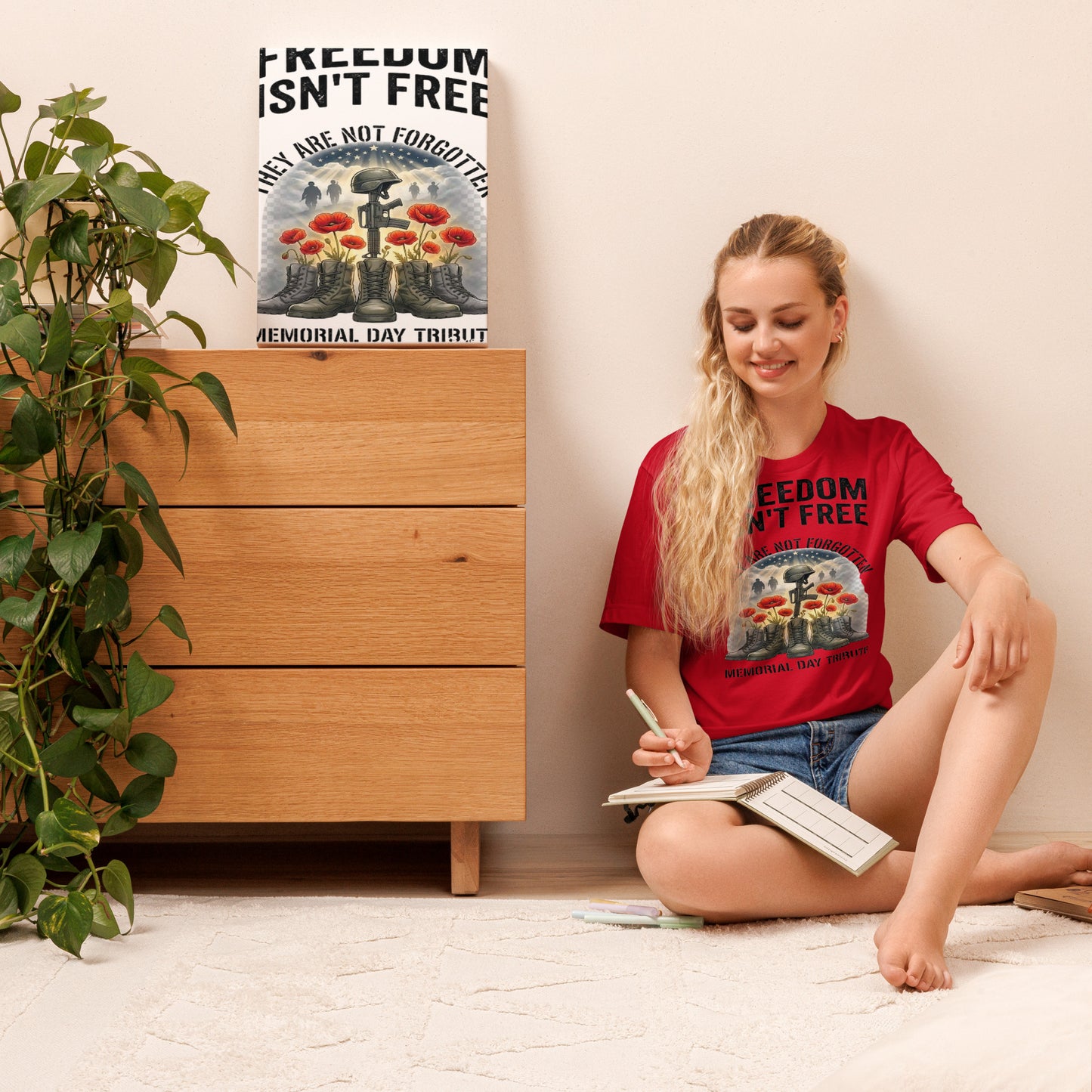 Faith to Freedom Christian Military T-Shirt | Faith-Based Apparel