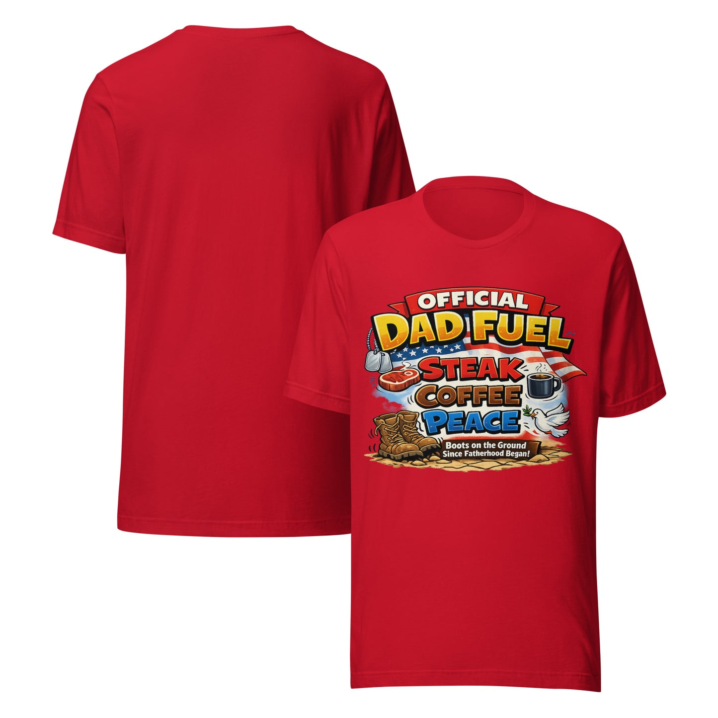 Faith to Freedom Christian Military T-Shirt | Faith-Based Apparel