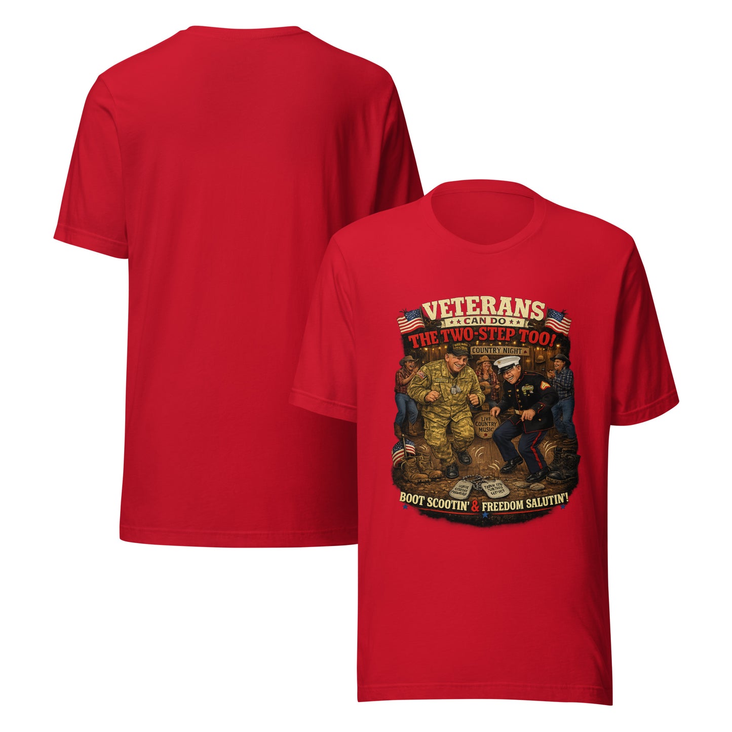 Faith to Freedom Christian Military T-Shirt | Faith-Based Apparel