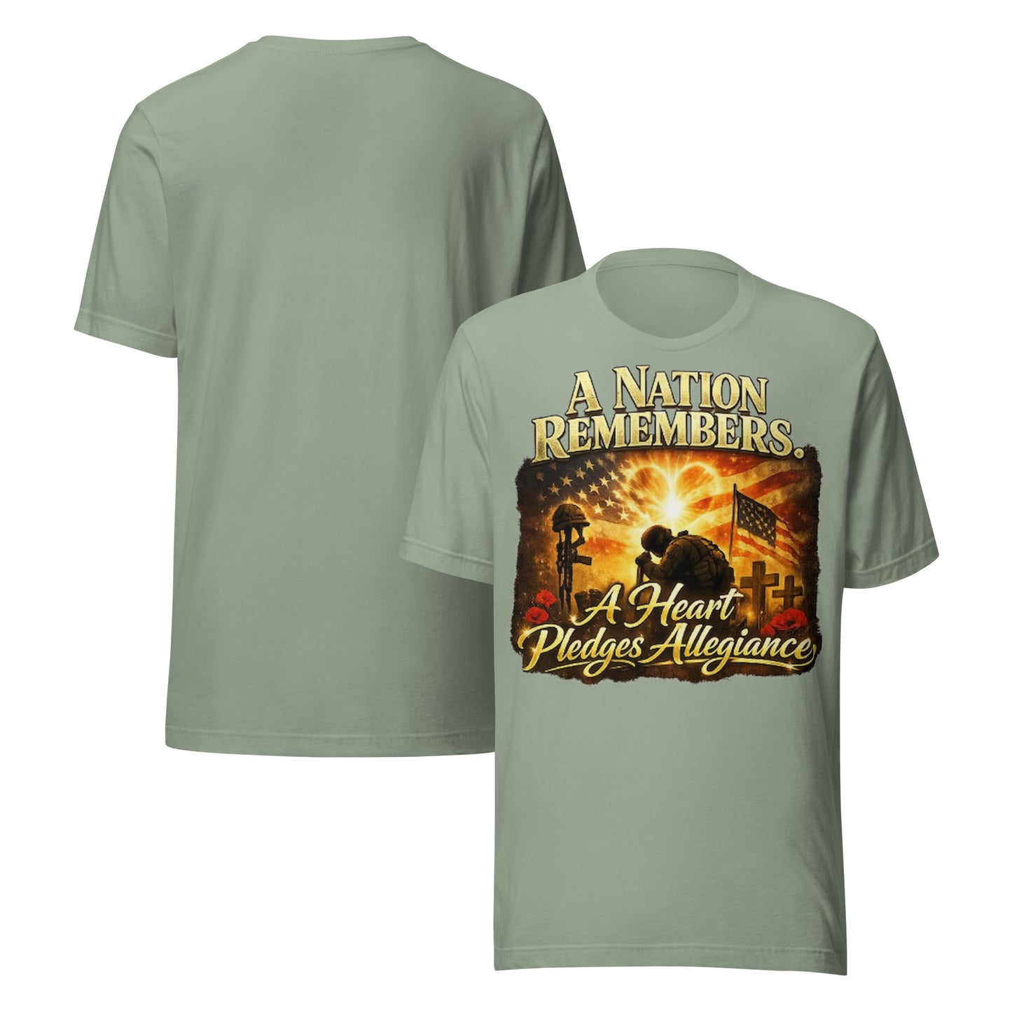 Faith to Freedom Christian Military T-Shirt | Faith-Based Apparel