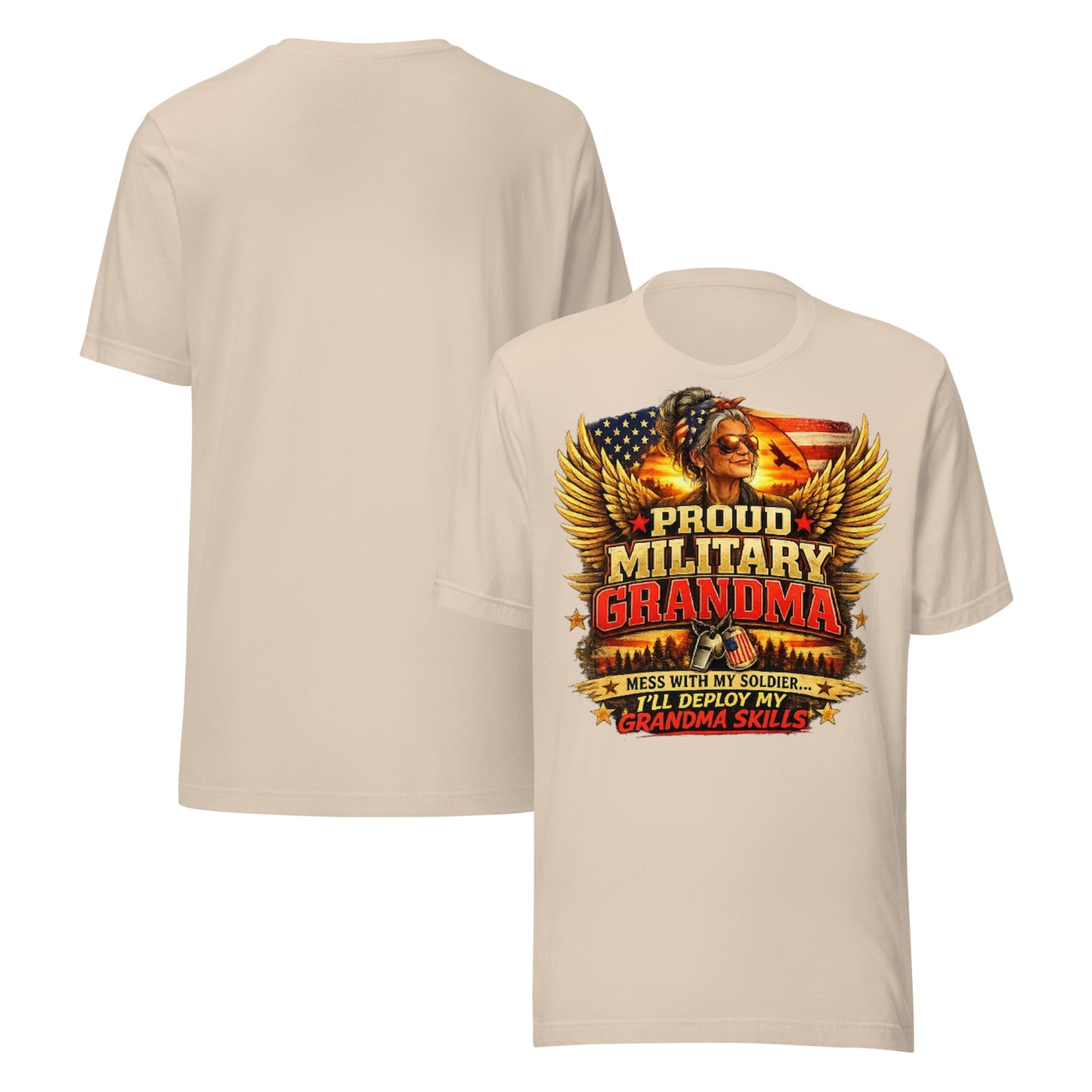 Faith to Freedom Christian Military T-Shirt | Faith-Based Apparel