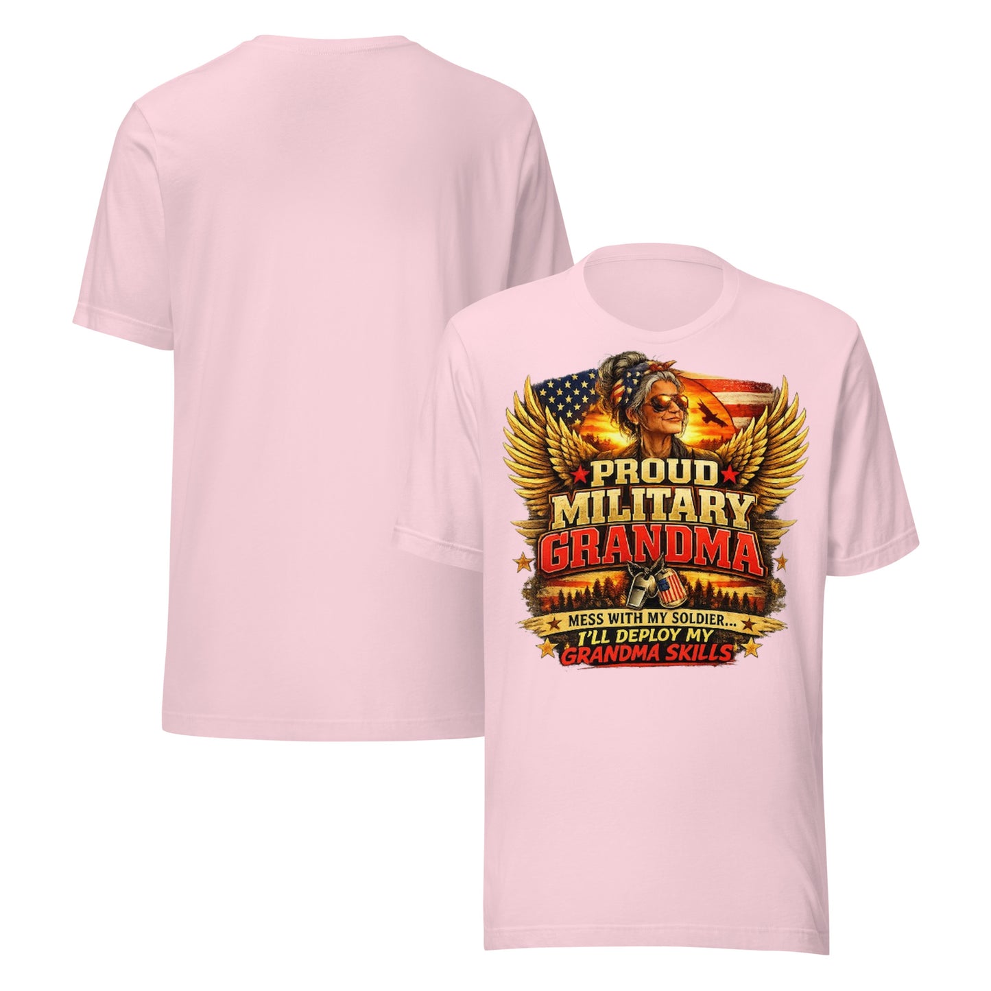 Faith to Freedom Christian Military T-Shirt | Faith-Based Apparel