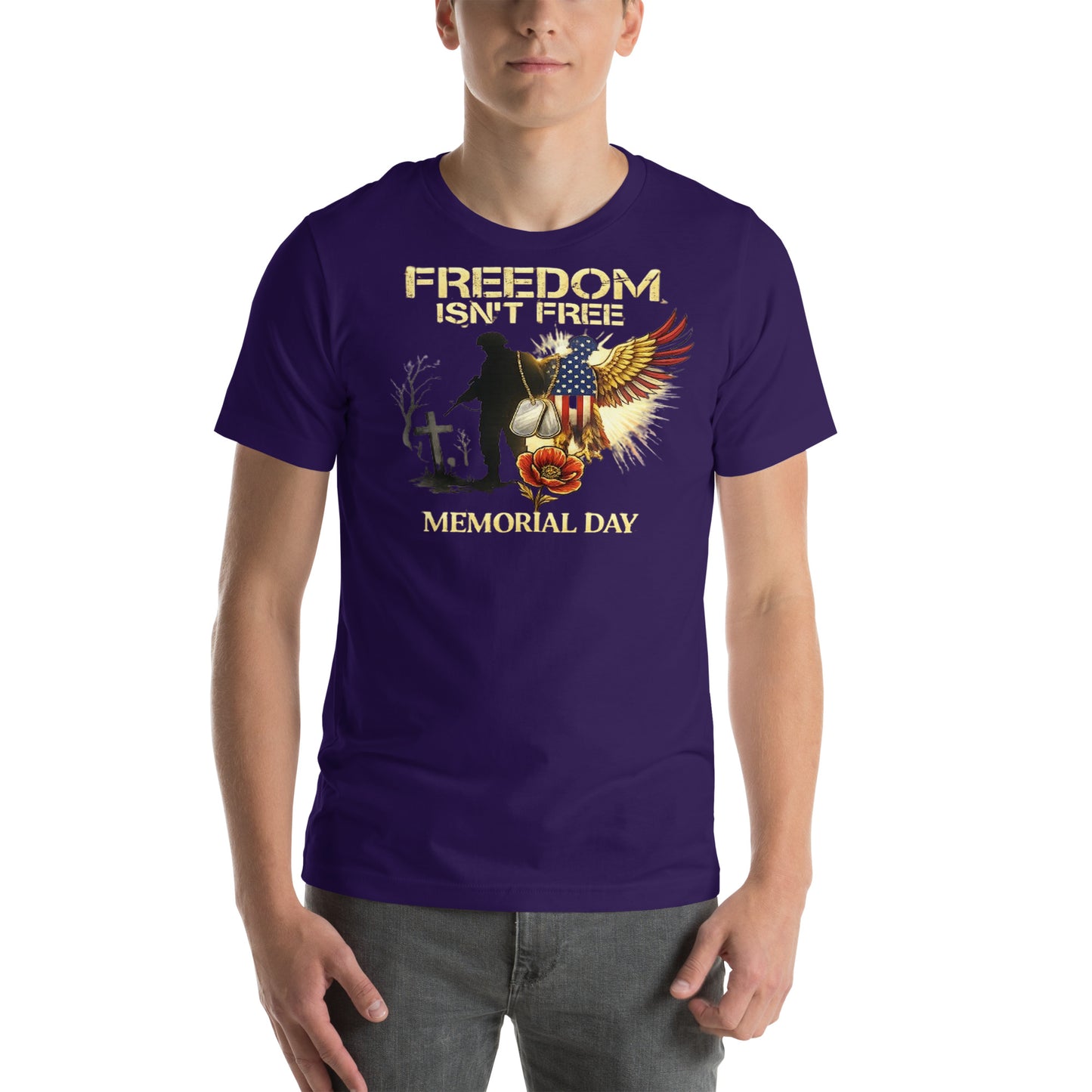Faith to Freedom Christian Military T-Shirt | Faith-Based Apparel
